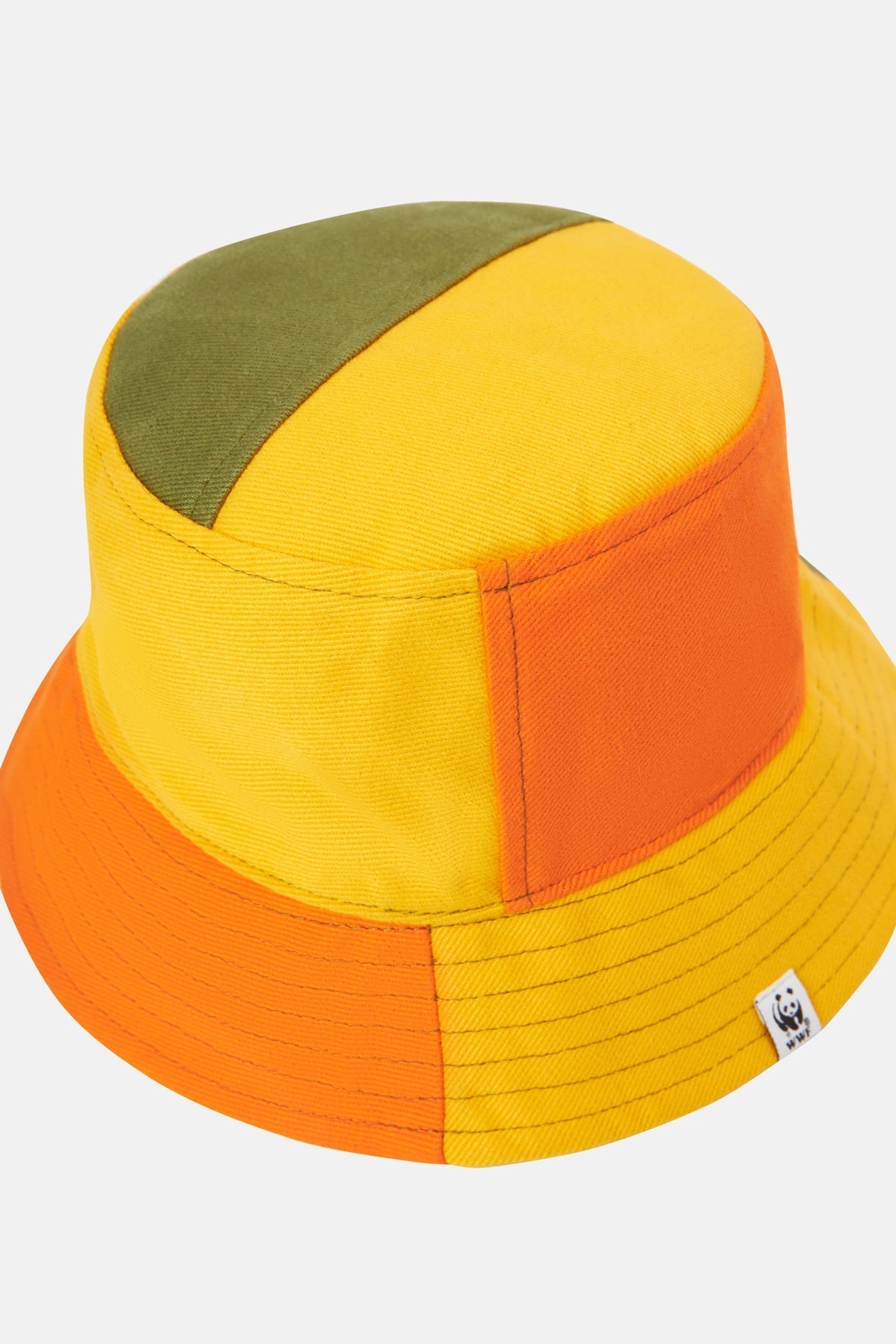 Kanguru Colorblock Bucket Hat - Blok renkli