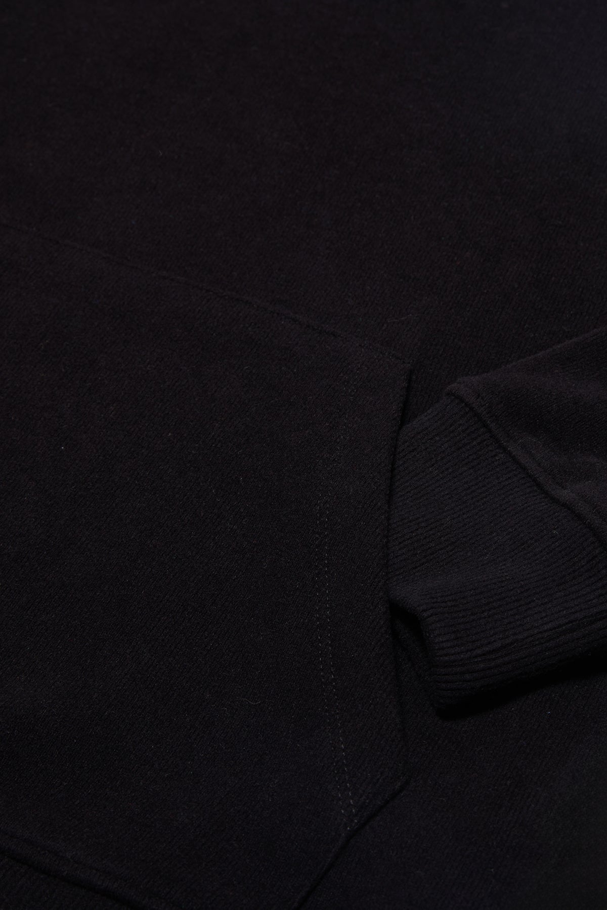 Kızıl Tilki SuperSoft Cepli Hoodie - Siyah