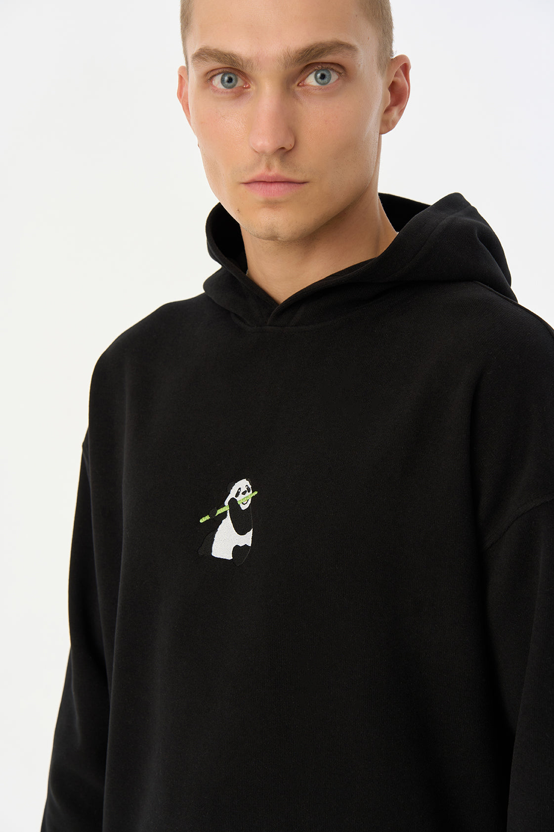 Panda SuperSoft Hoodie - Siyah