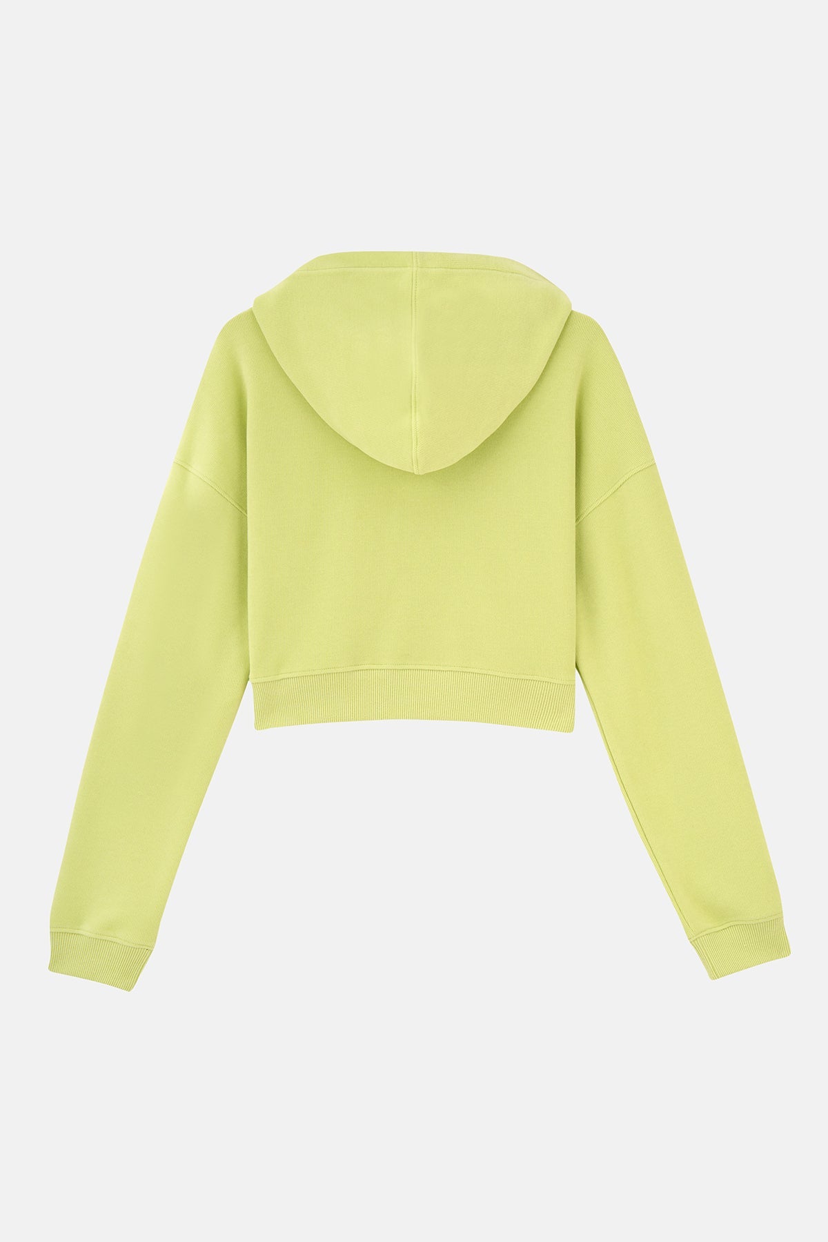 Sugar Glider SuperSoft Crop Hoodie - Fıstık Yeşili