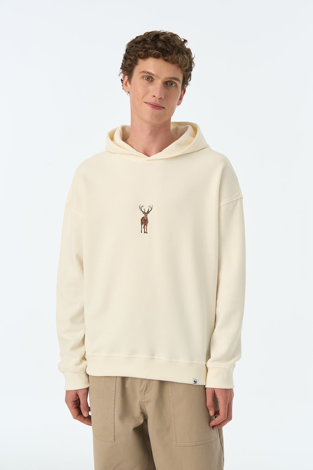 Geyik SuperSoft Hoodie - Ekru