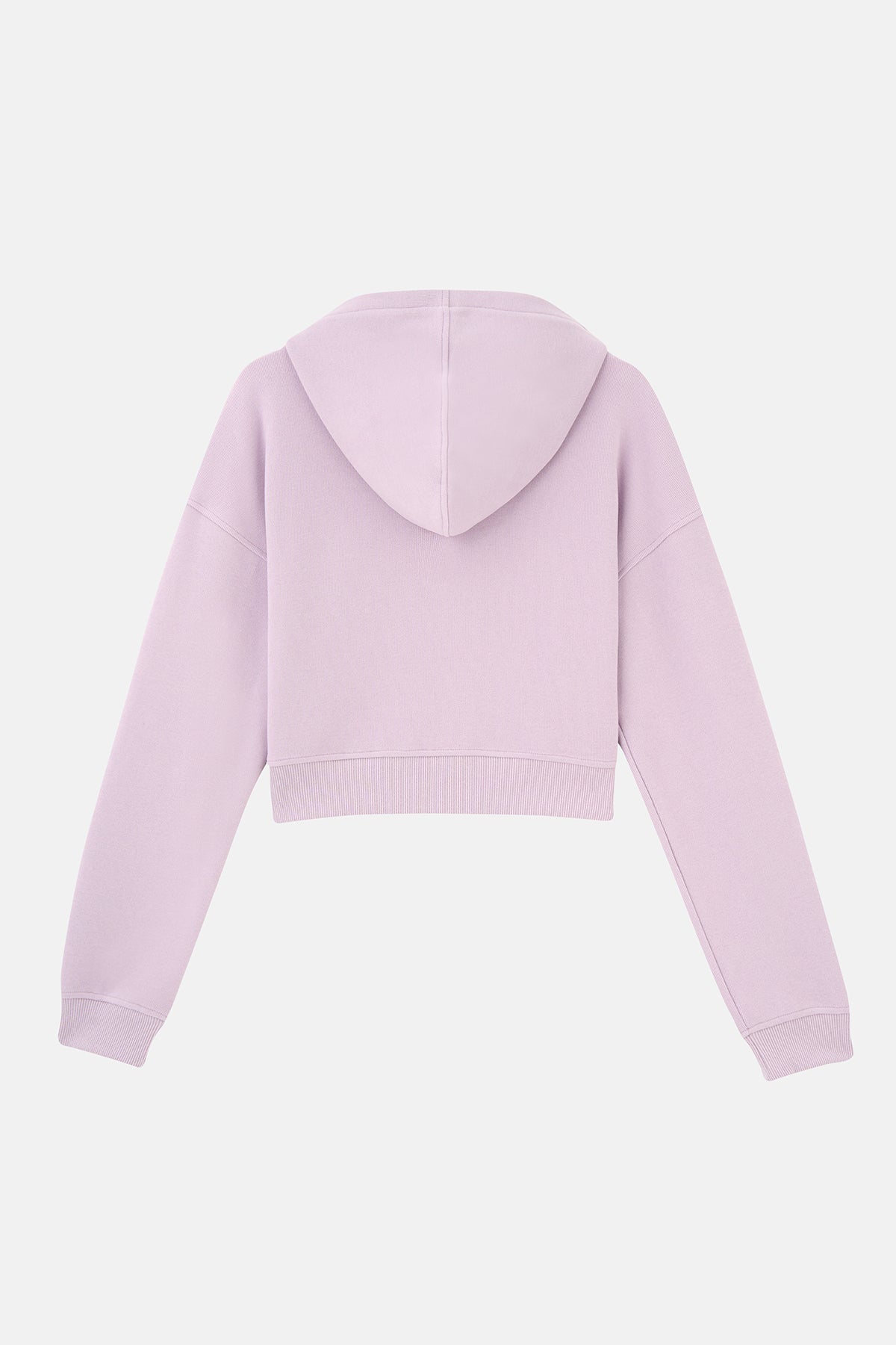 Giant Panda SuperSoft Crop Hoodie - Lila