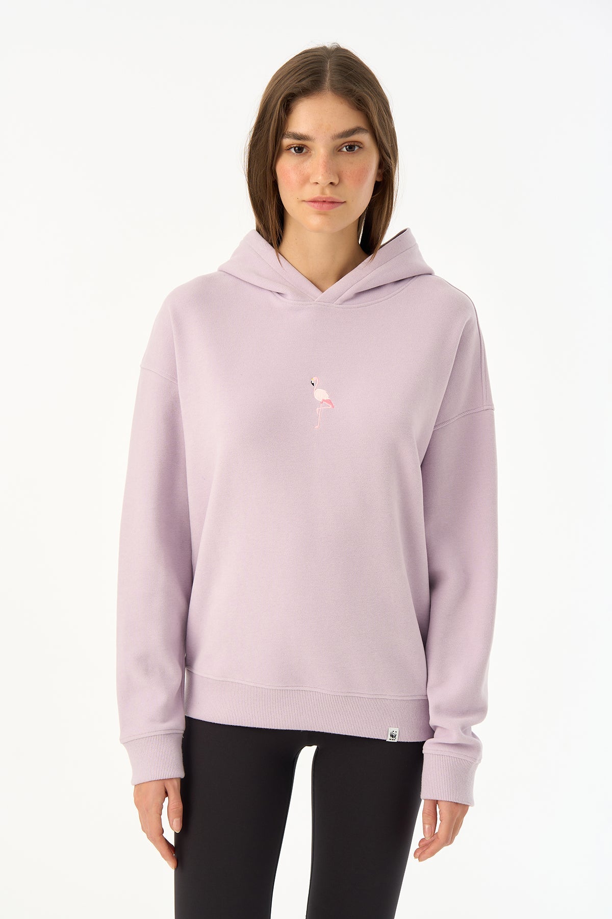 Flamingo SuperSoft Hoodie - Lila