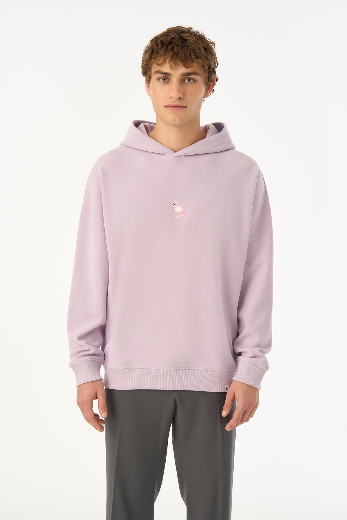 Flamingo SuperSoft Hoodie - Lila
