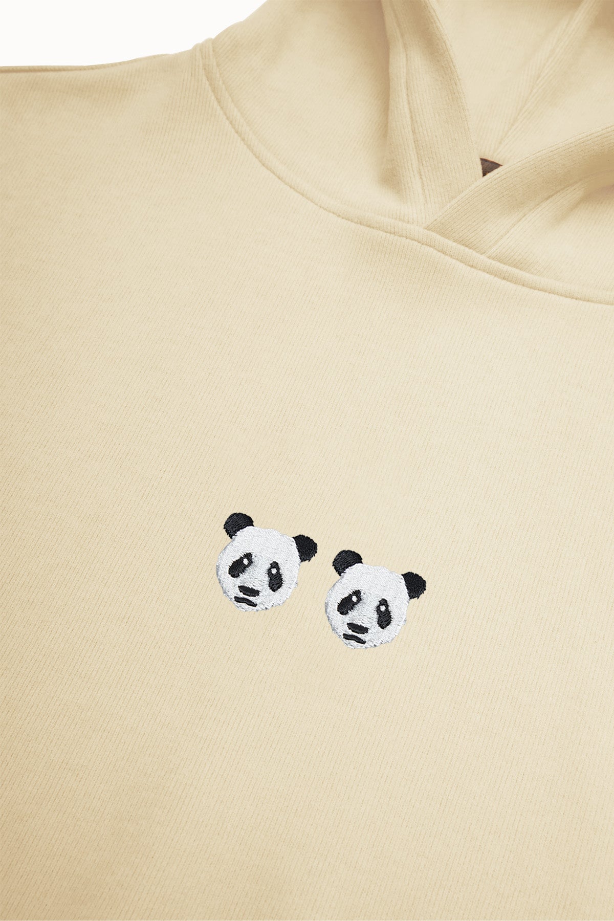 Chi & Chi SuperSoft Crop Hoodie  - Parşömen Bej