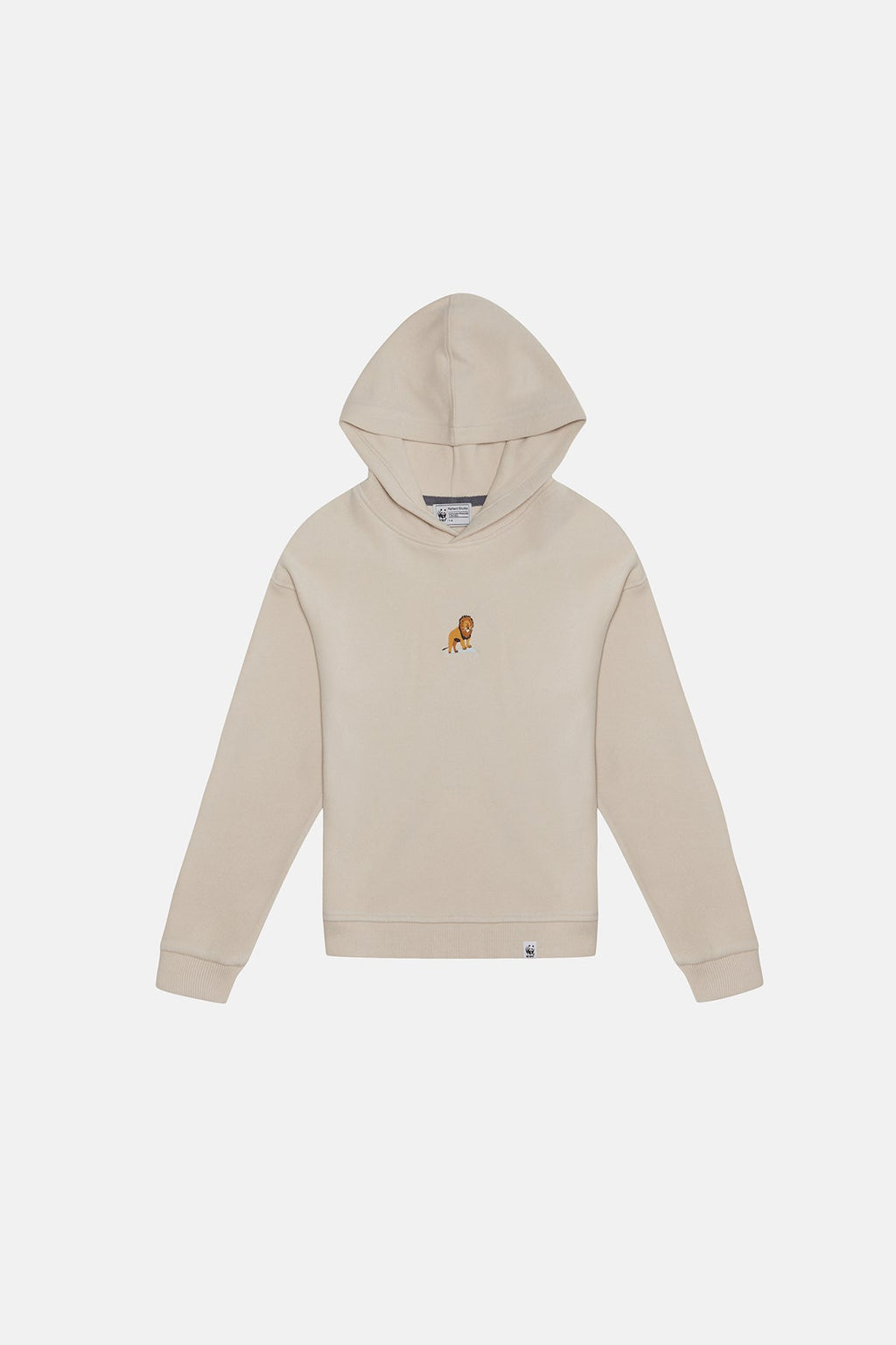 Aslan SuperSoft Çocuk Hoodie - Parşömen Bej