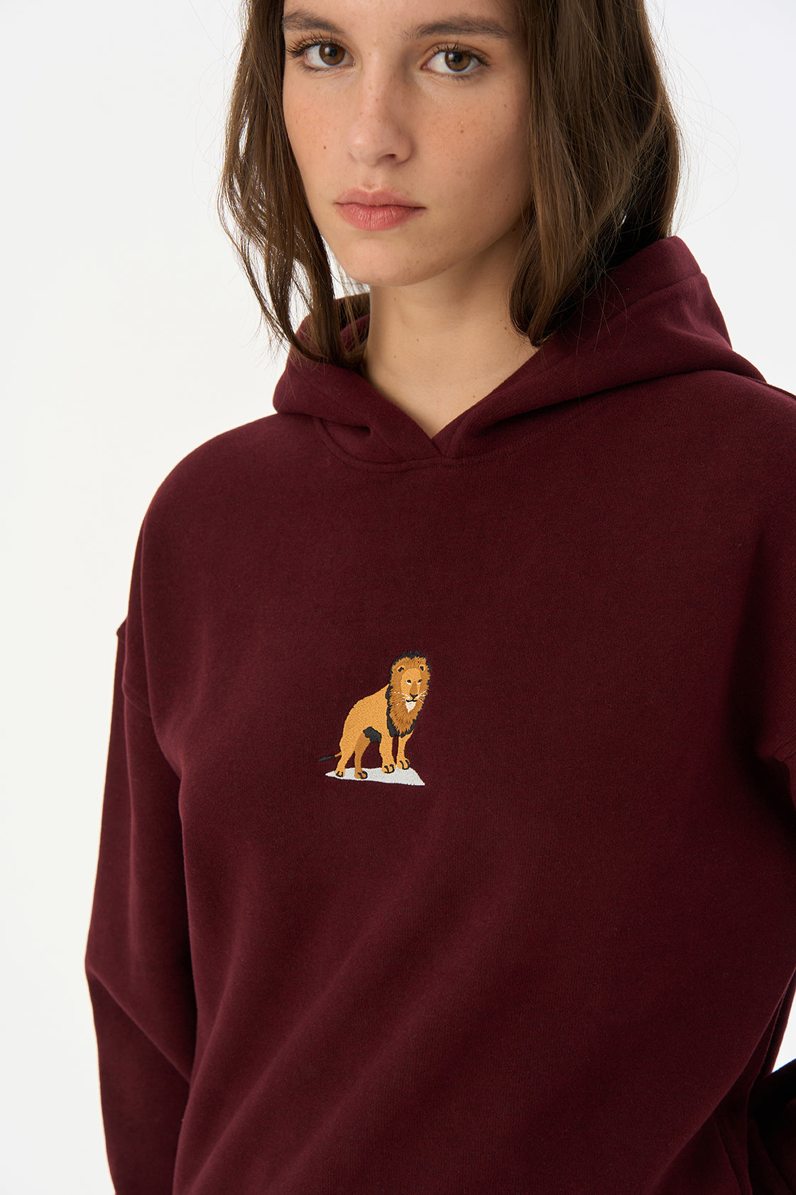 Aslan SuperSoft Hoodie - Bordo