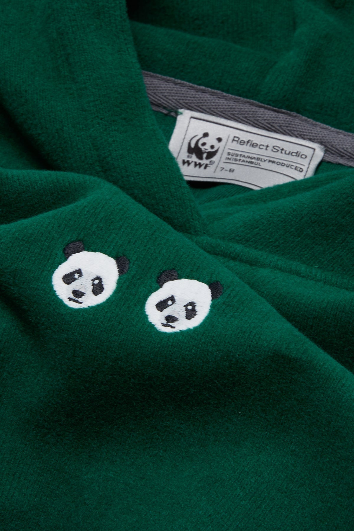 Chi & Chi SuperSoft Çocuk Hoodie - Nefti Yeşil