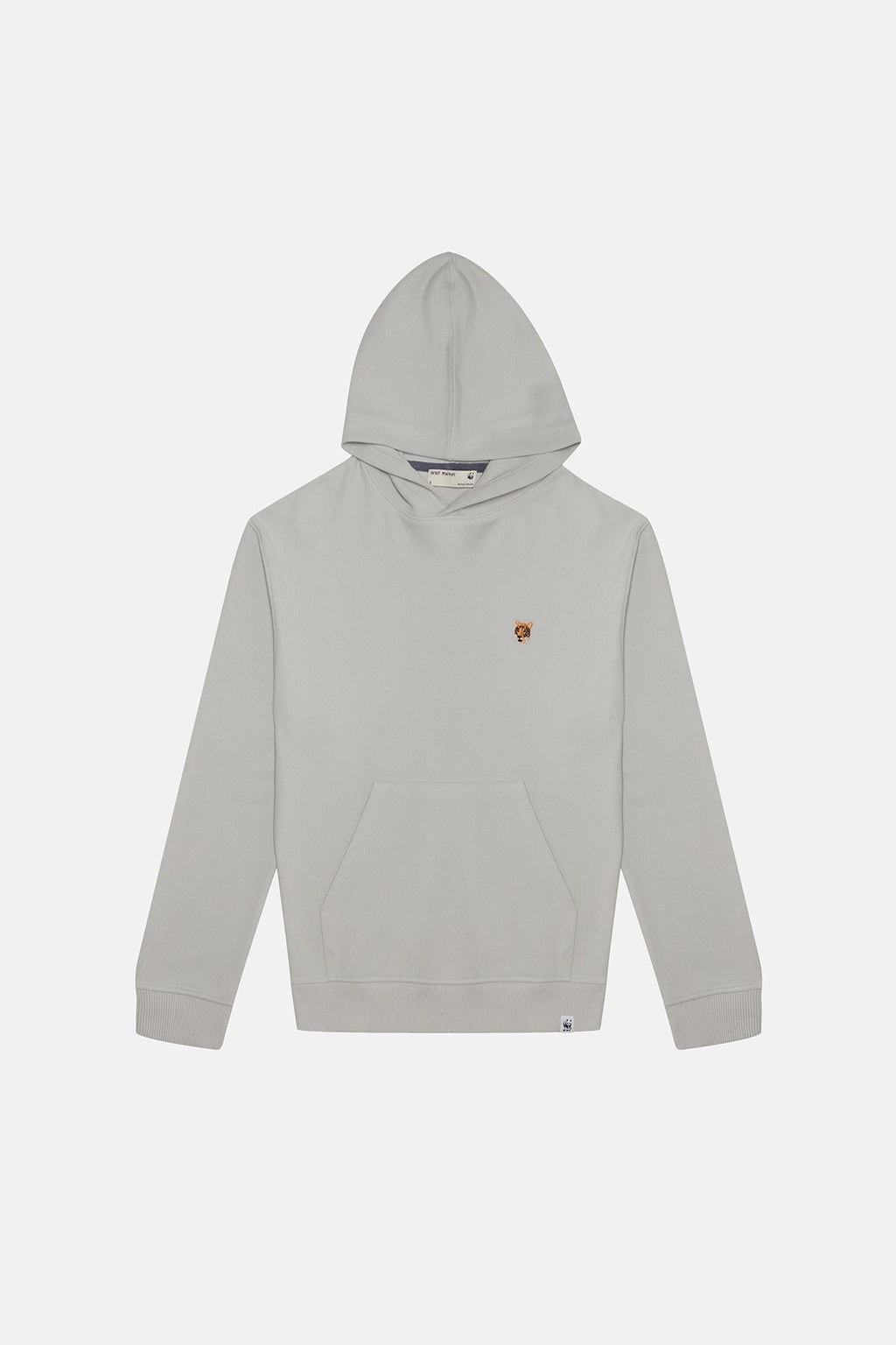 Kaplan SuperSoft Cepli Hoodie - Açık Gri