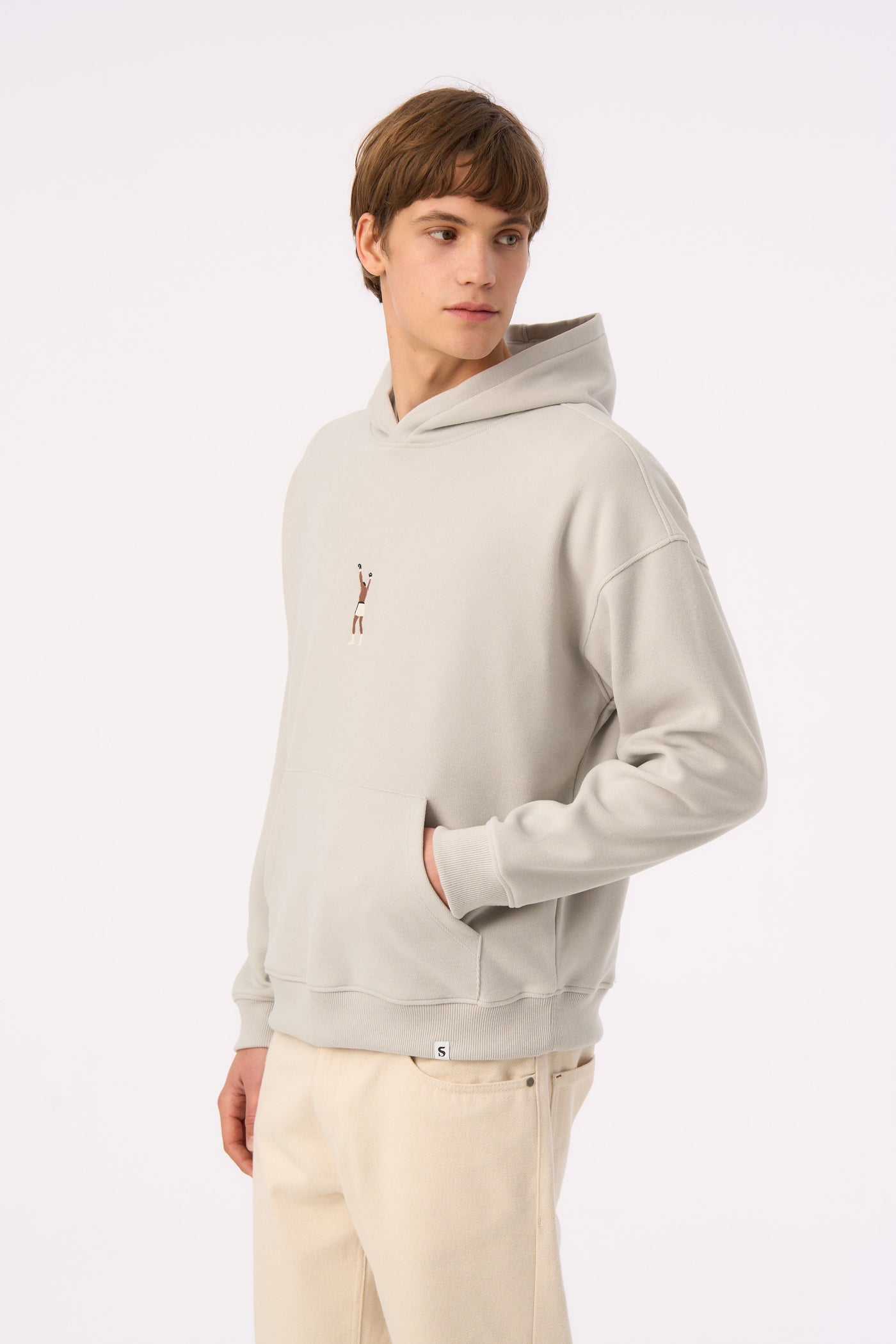 The Greatest SuperSoft Cepli Hoodie - Açık Gri