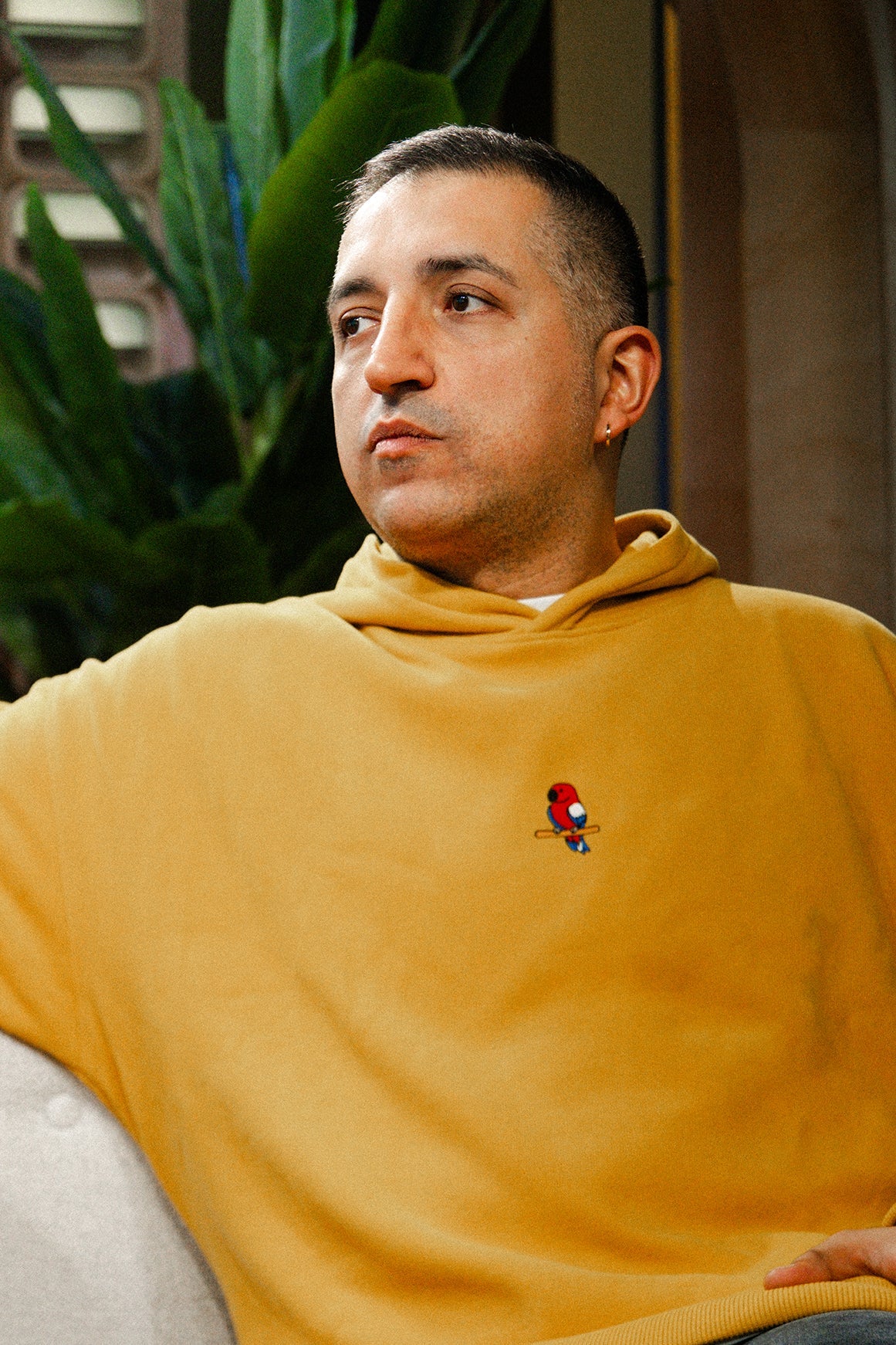 Londra Merkez SuperSoft Hoodie - Hardal