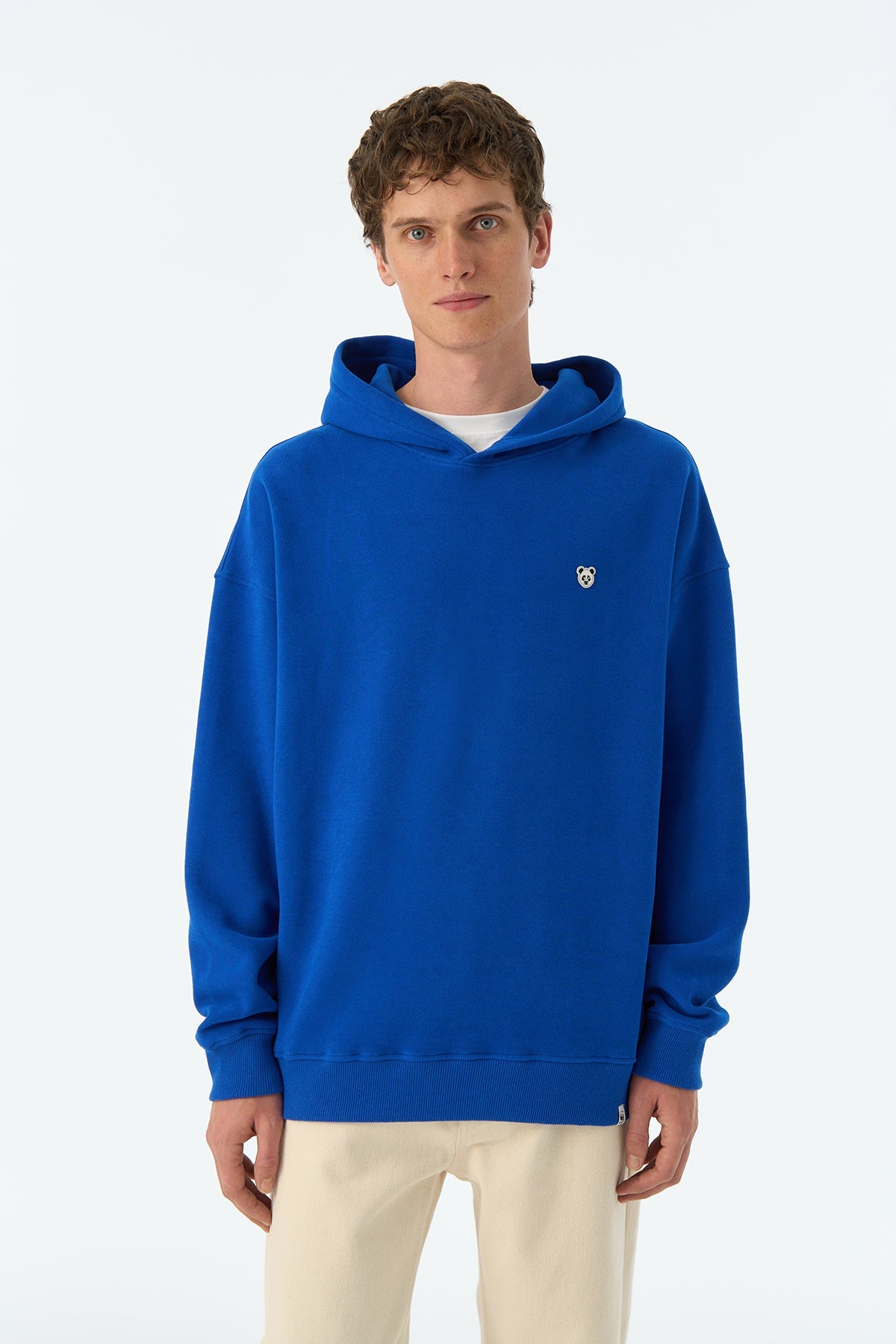Panda SuperSoft Hoodie - Saks Mavi