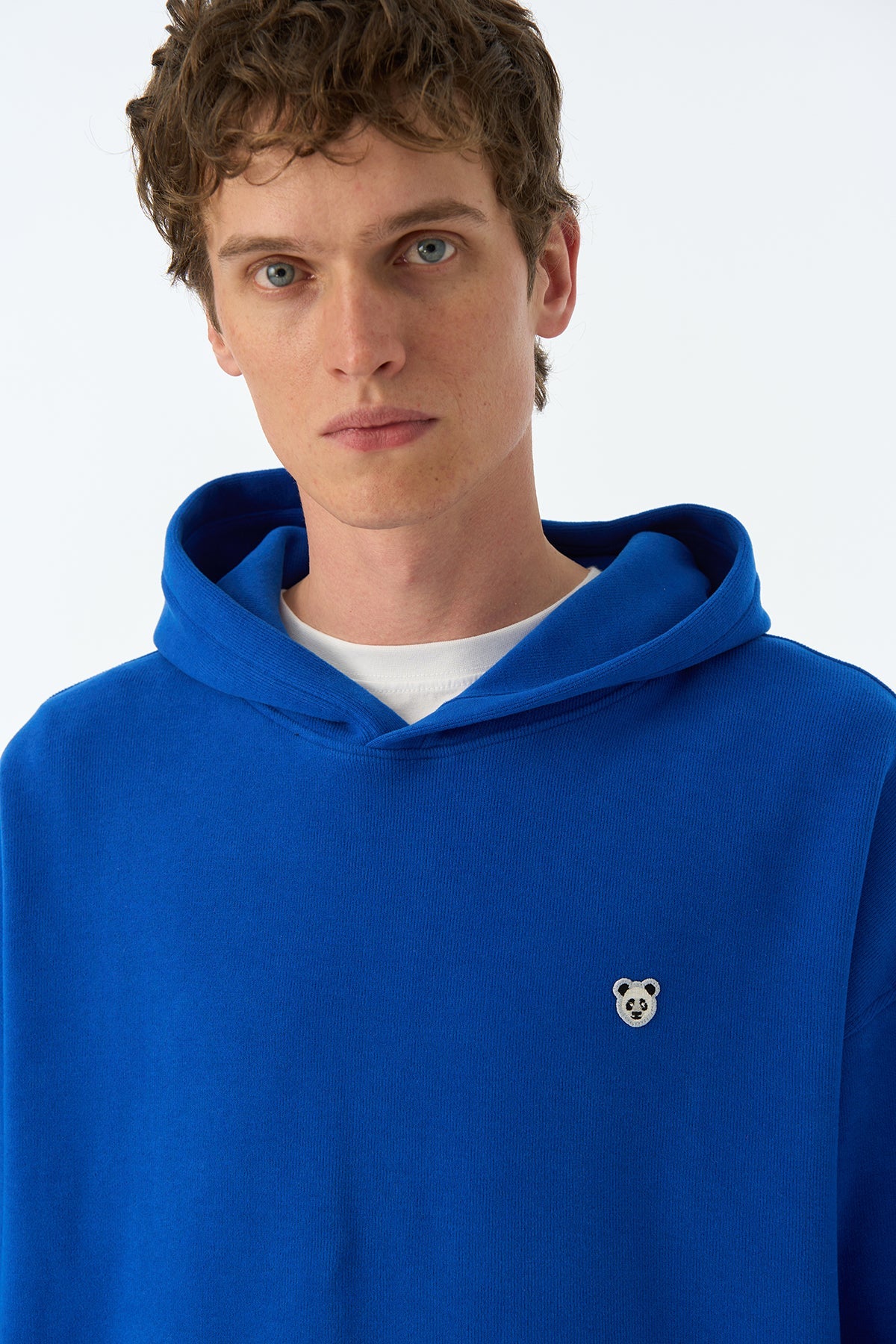 Panda SuperSoft Hoodie - Saks Mavi