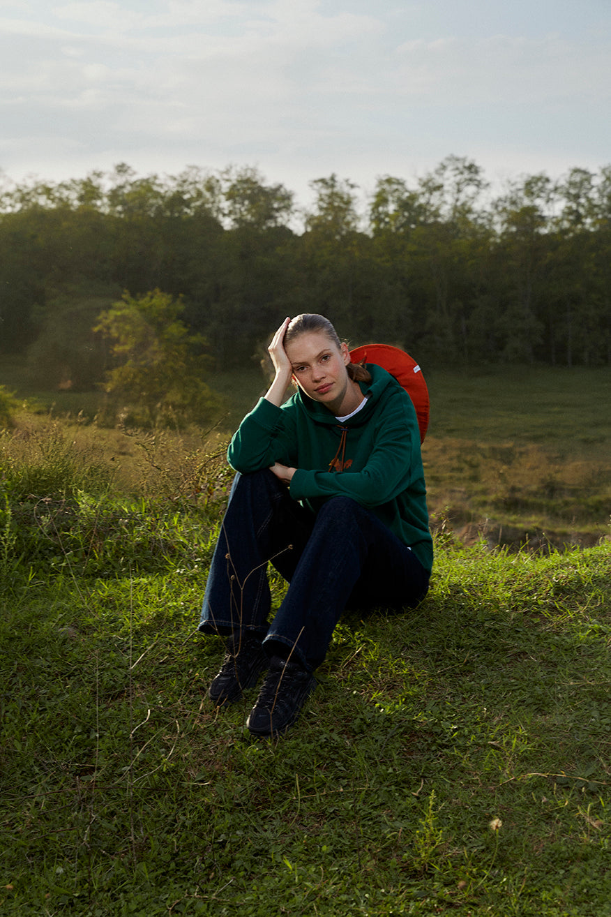 Sincap SuperSoft Hoodie - Nefti Yeşil