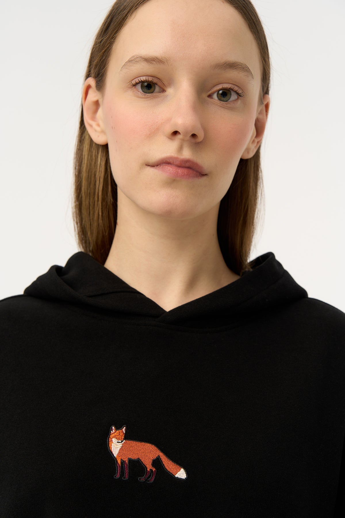 Kızıl Tilki SuperSoft Hoodie - Siyah