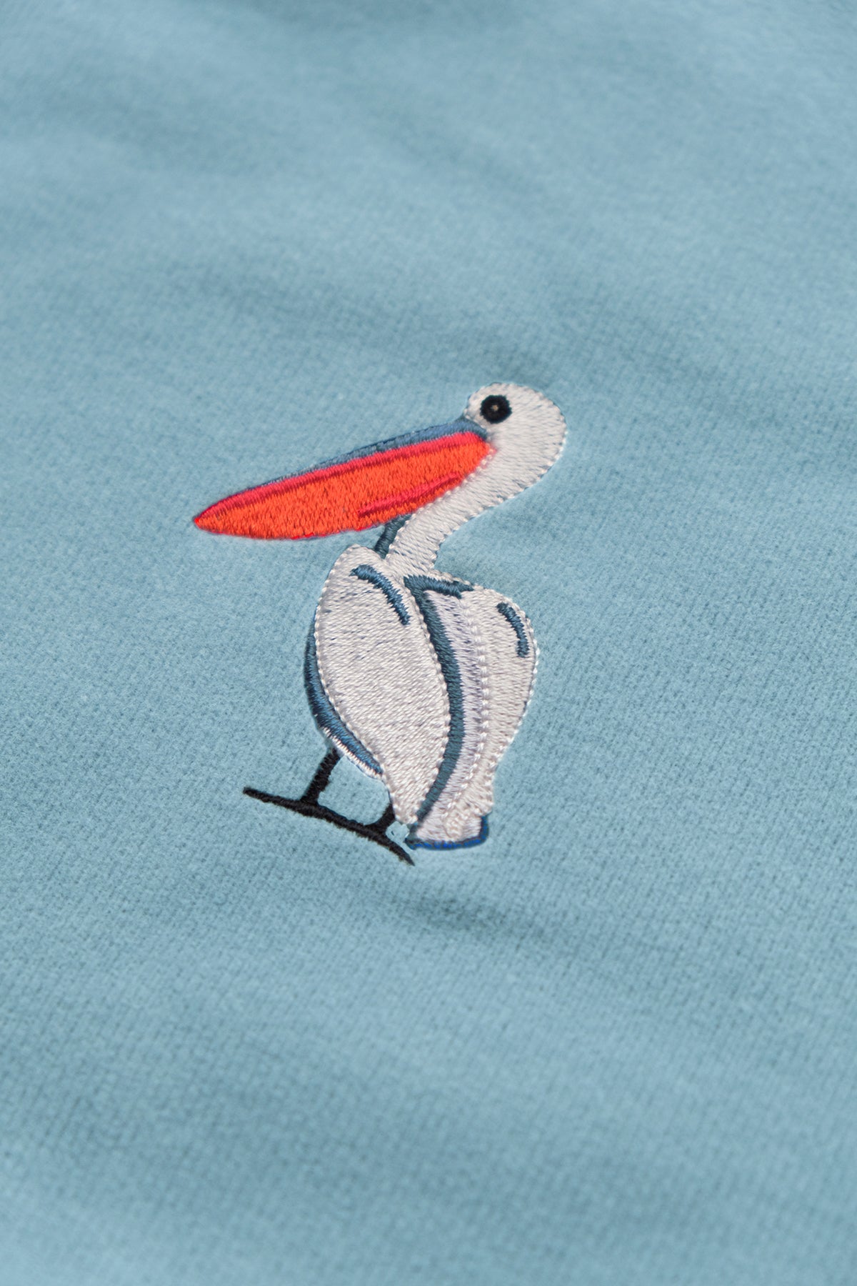 Tepeli Pelikan SuperSoft Hoodie - Açık Mavi