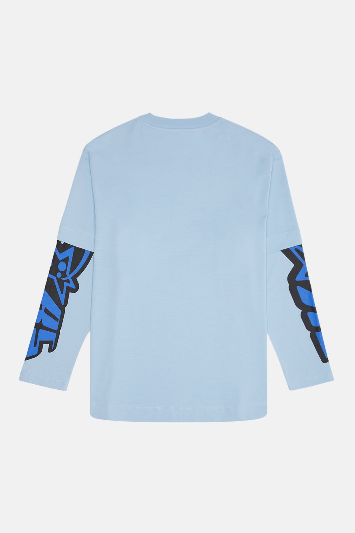 Logo Double Sleeve T-Shirt - Powder Blue