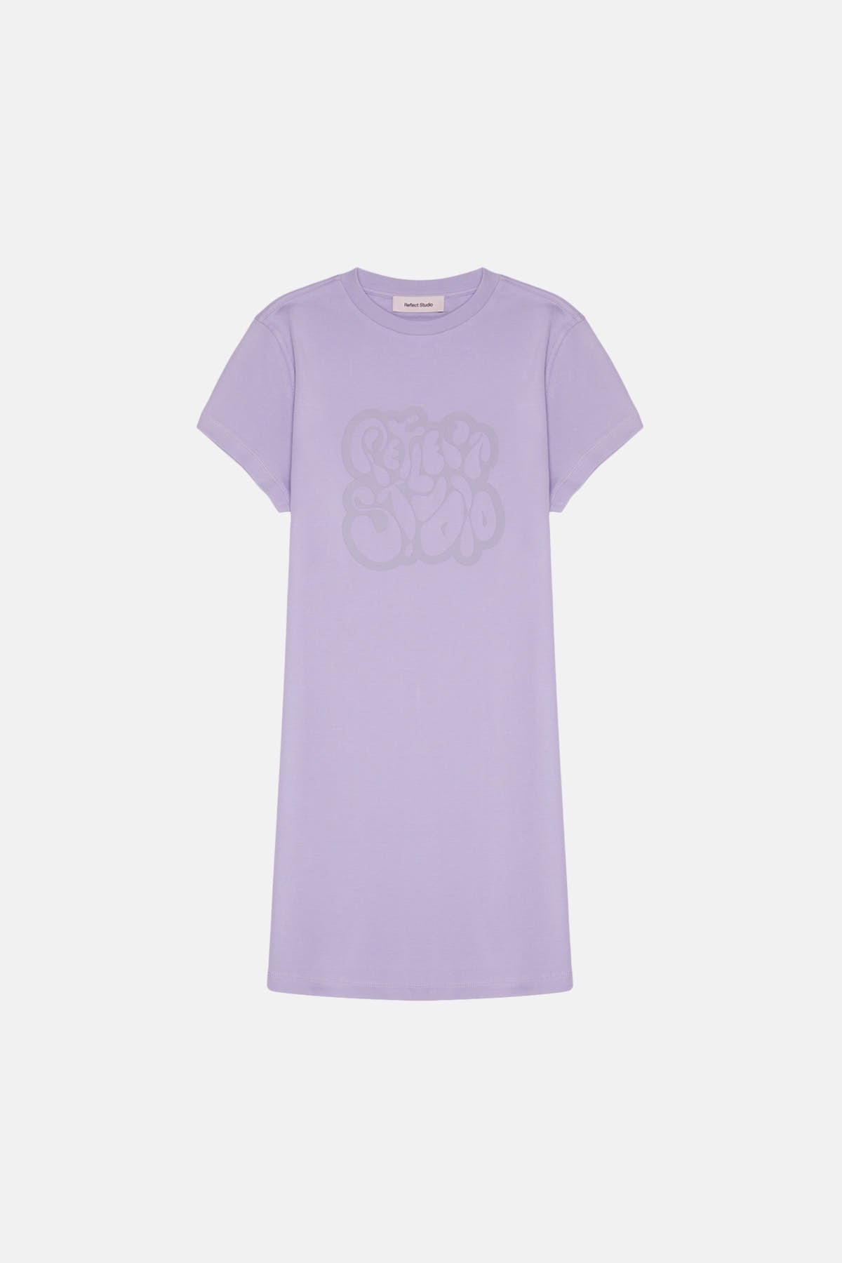 Logo Jersey Dress - Purple