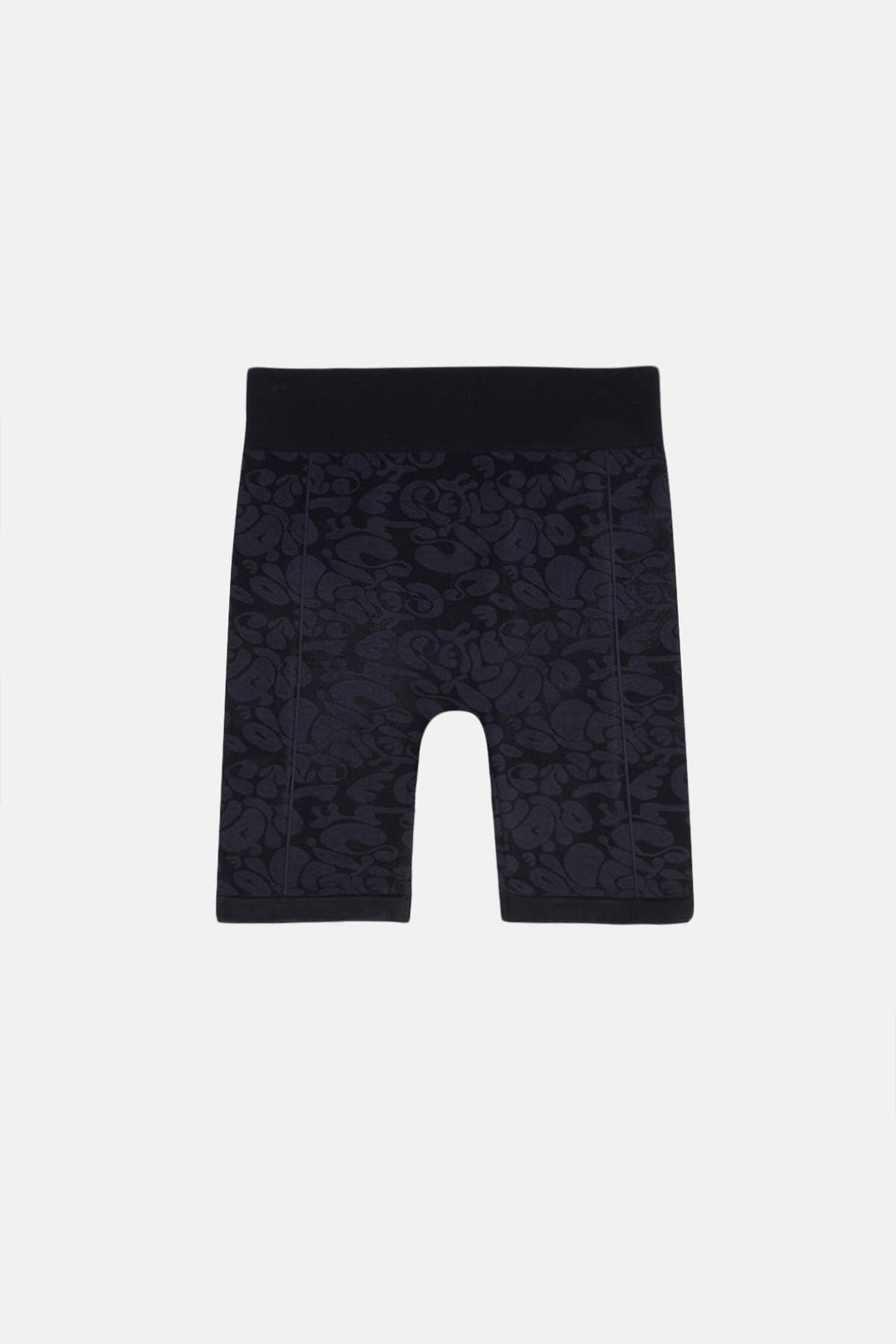 Monogram Biker Shorts - Black
