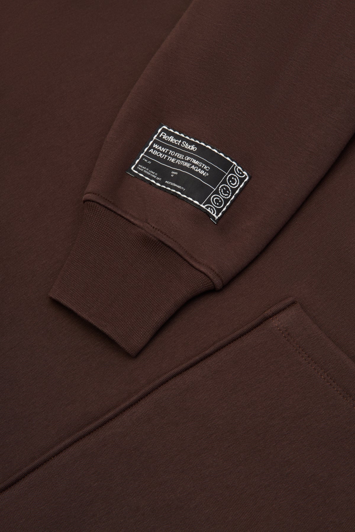 Modernism_V2.0 Baggy Hoodie - Brown