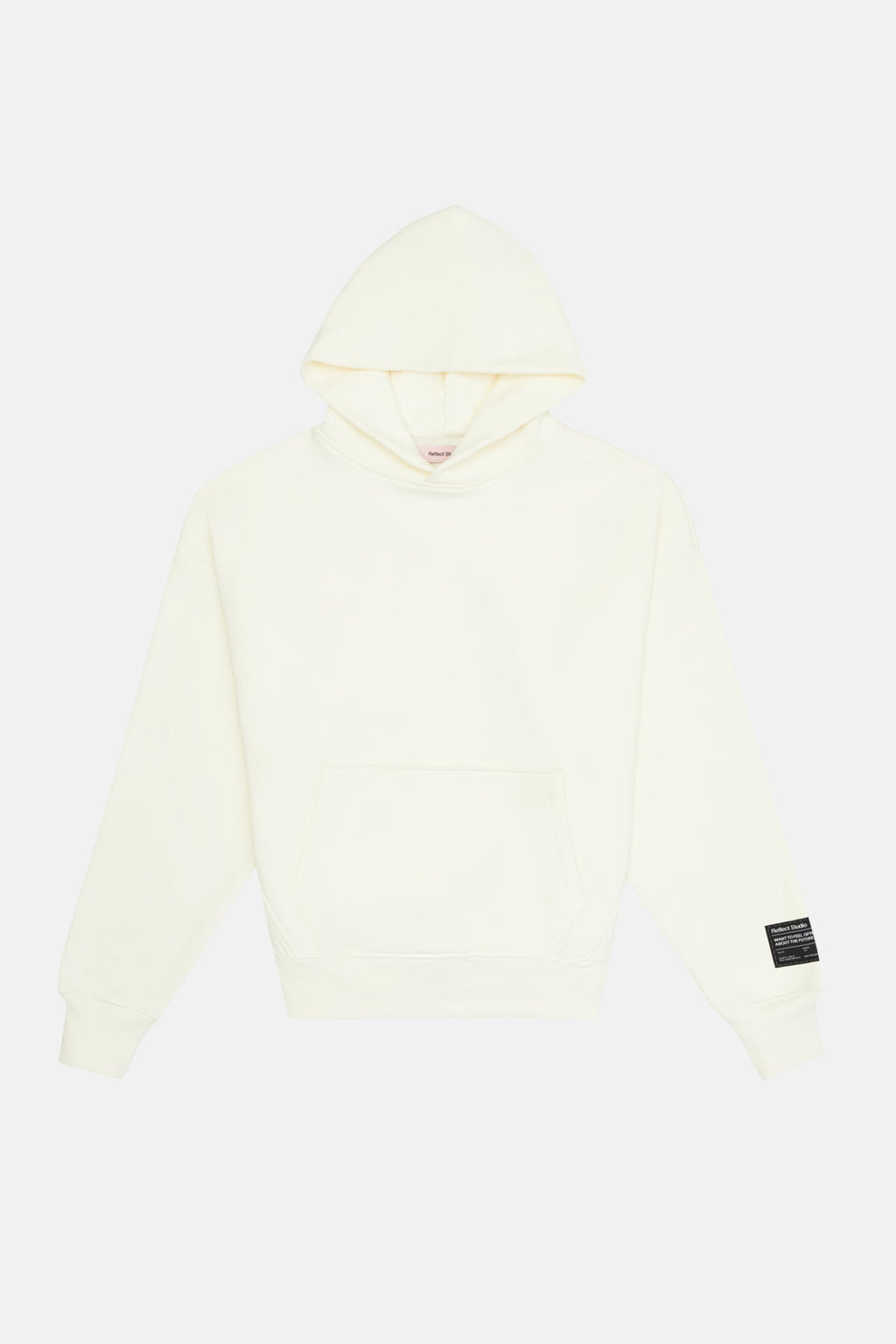 Liquid Modernity Baggy Hoodie - Ecru