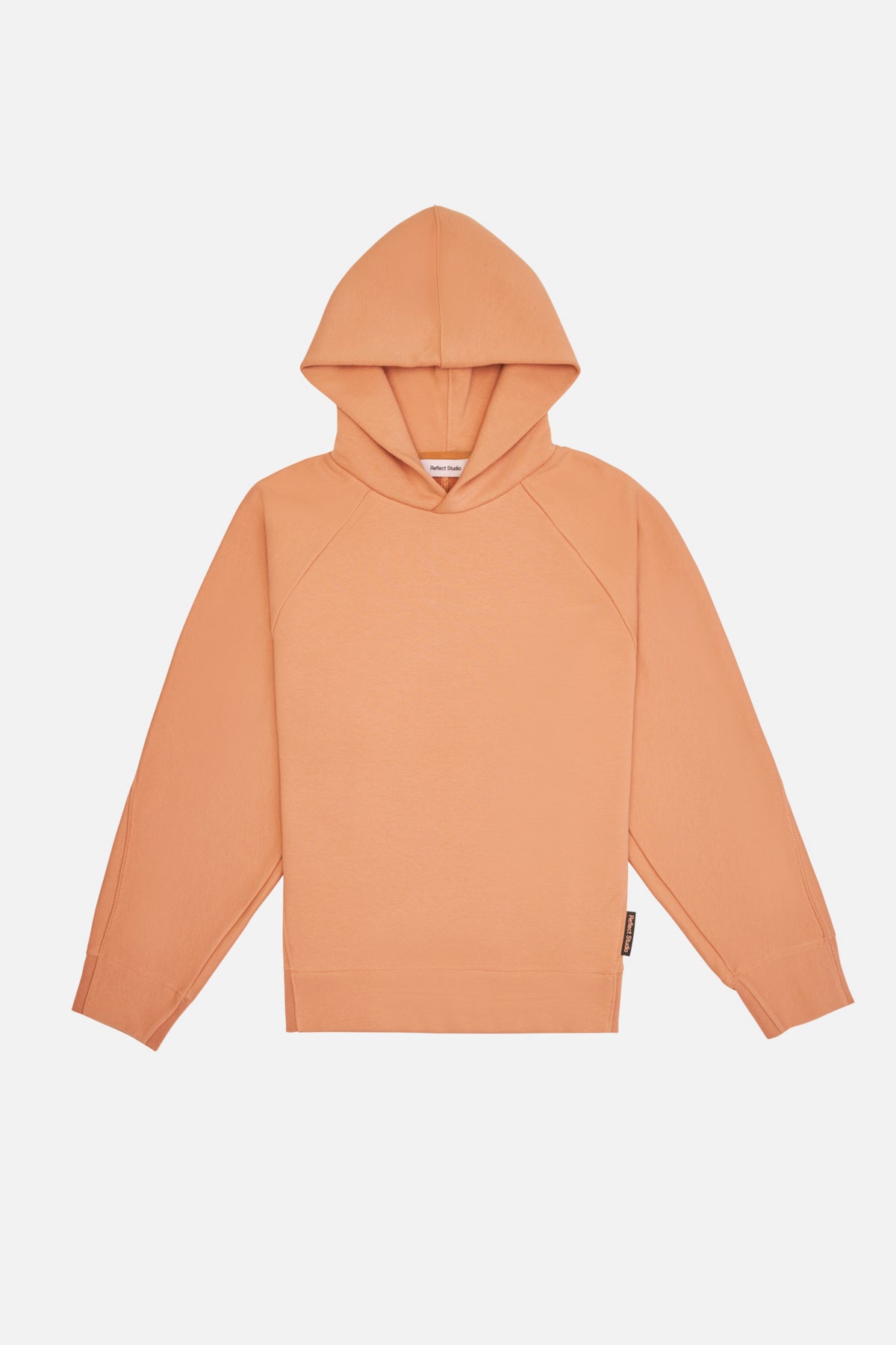 Logo Tag Relaxed Fit Hoodie - Dusted Peach