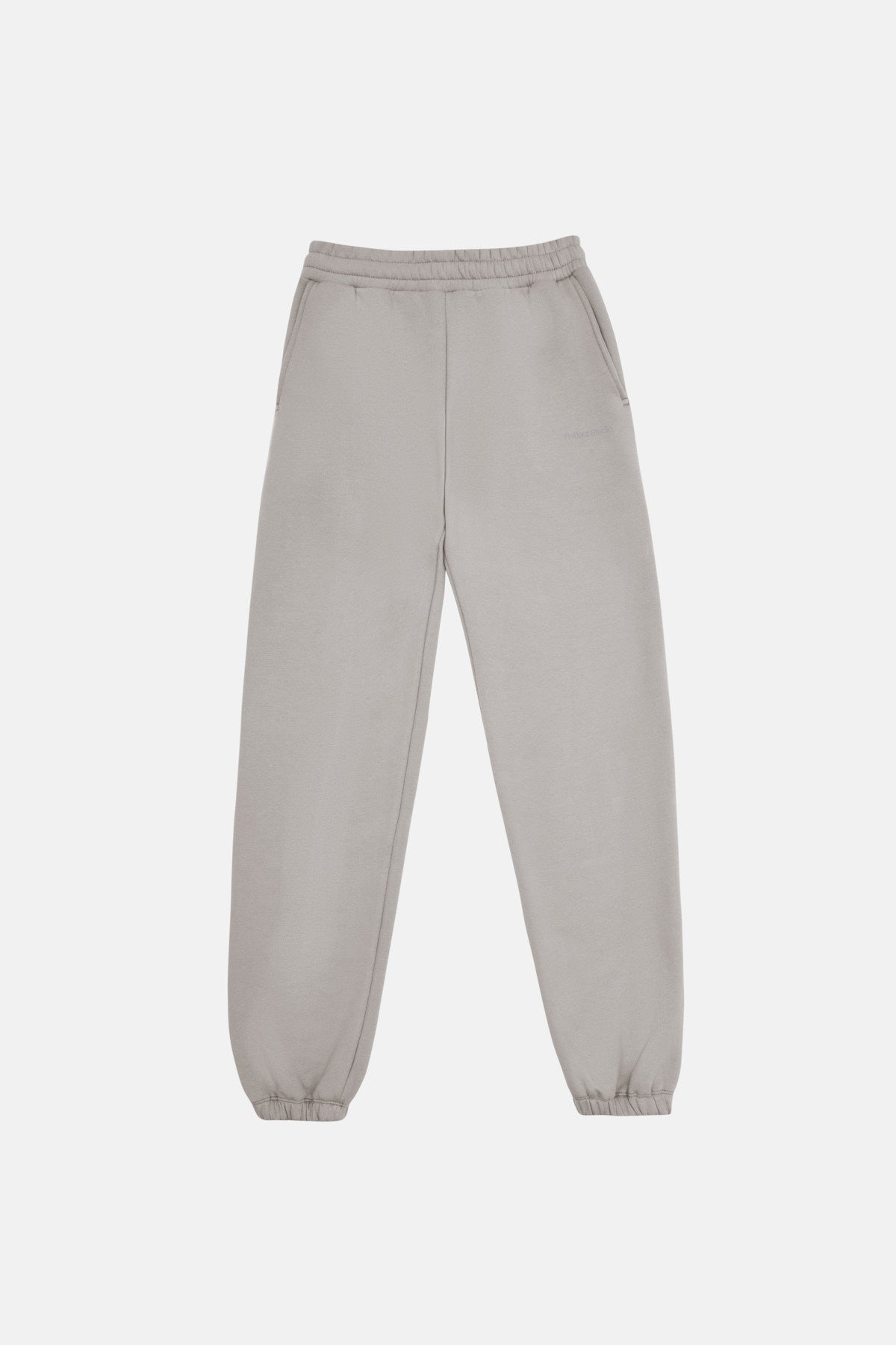Logo Embroidered Men Sweatpants - Gray