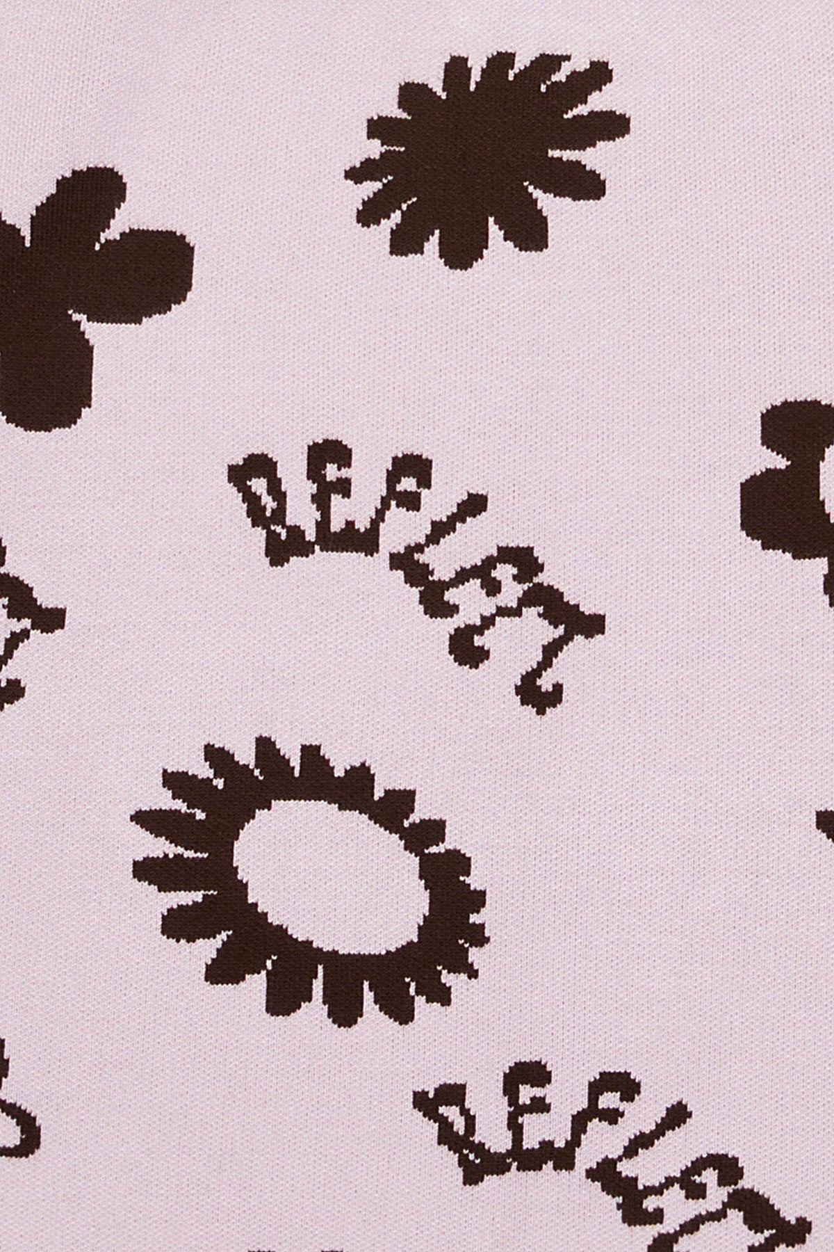 Logo Pattern Etek - Lilac-Brown