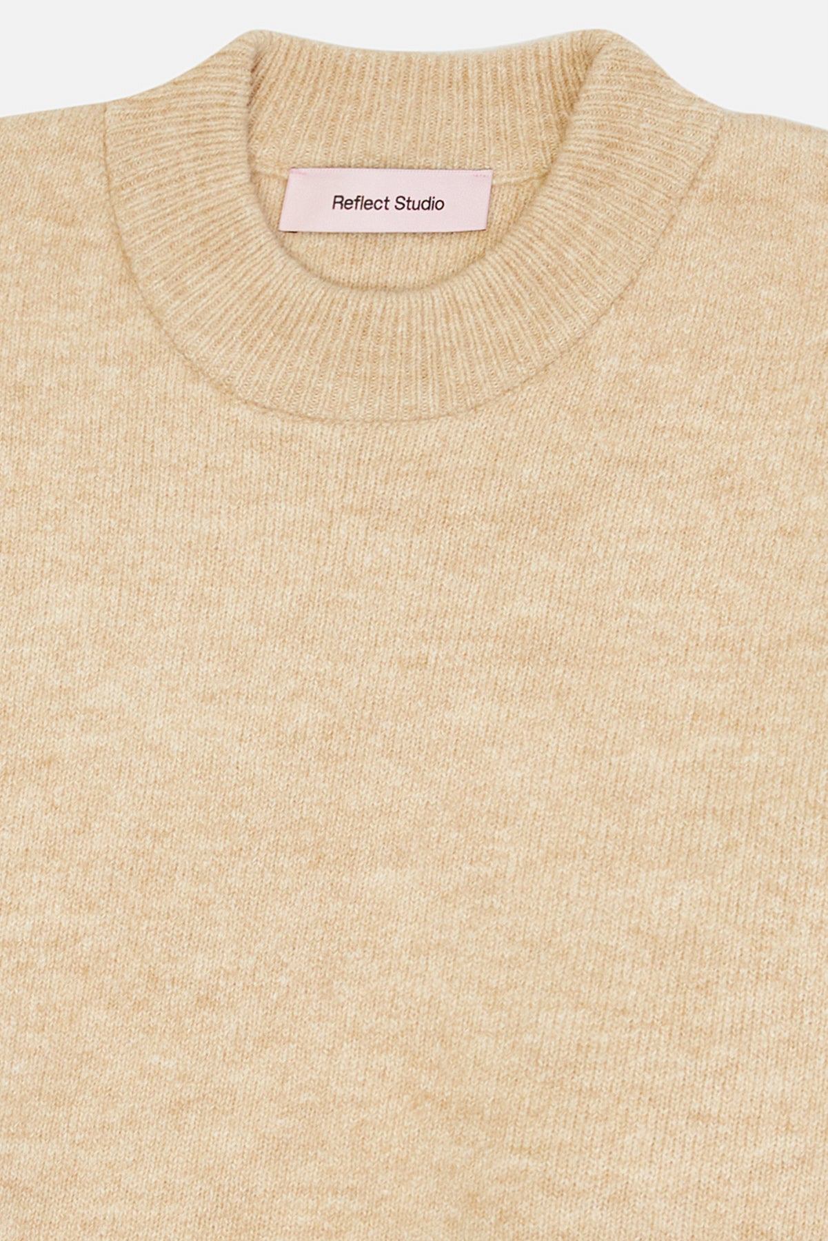 Basic Knit Sweater - Beige