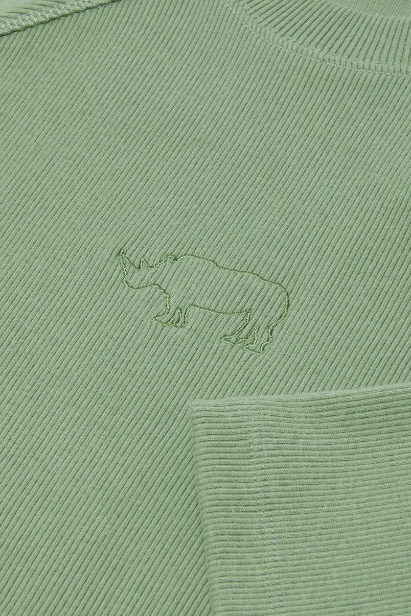 Gergedan Kaşkorse Sweatshirt - Yeşil