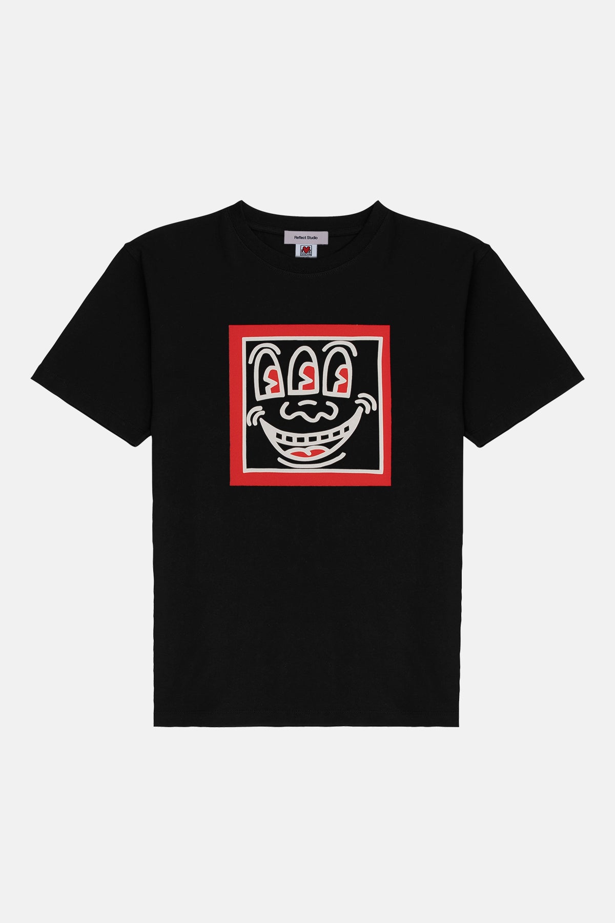 Smile Heavy-Weight T-Shirt - Siyah