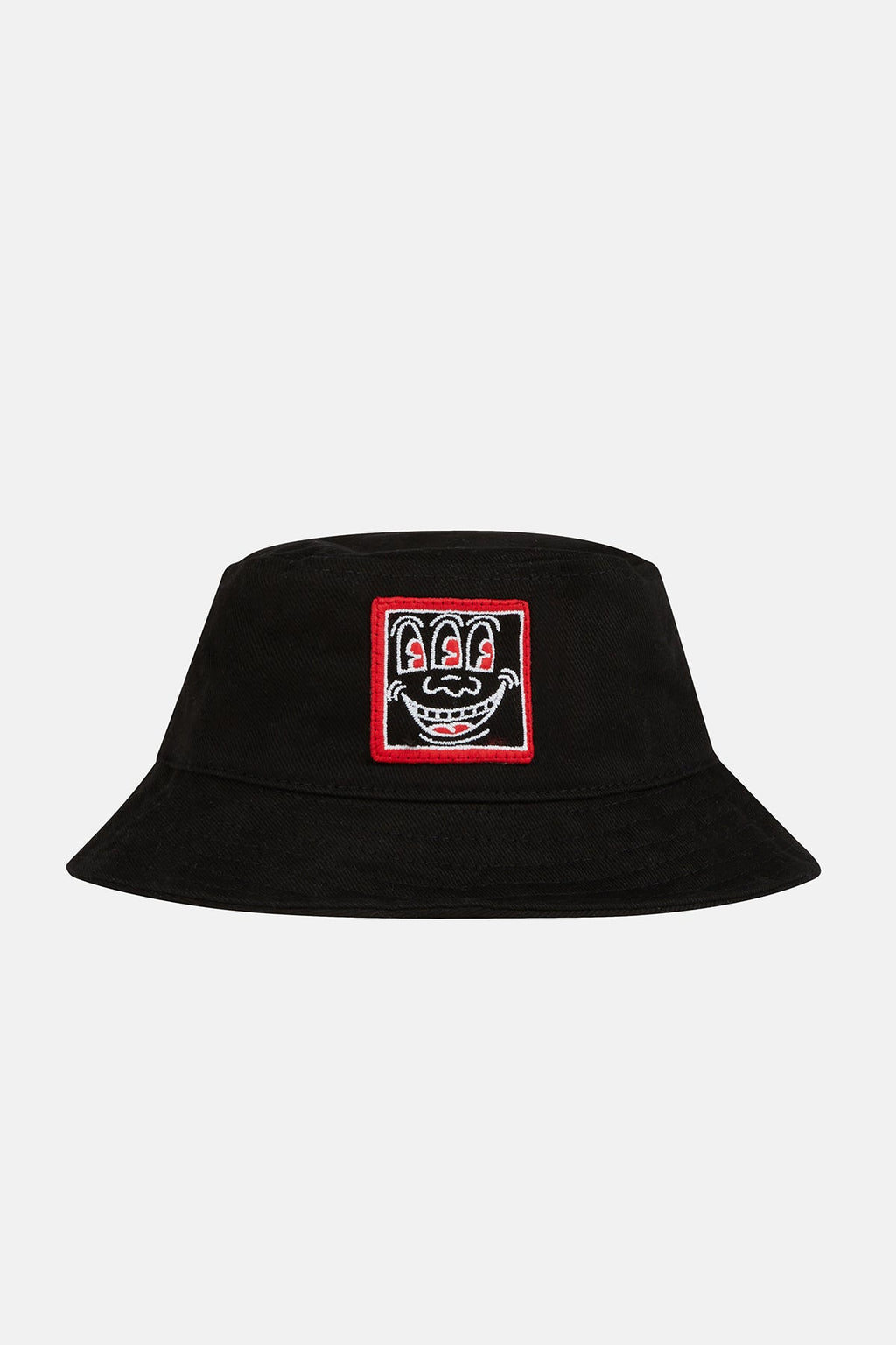 Smile Bucket Hat - Siyah