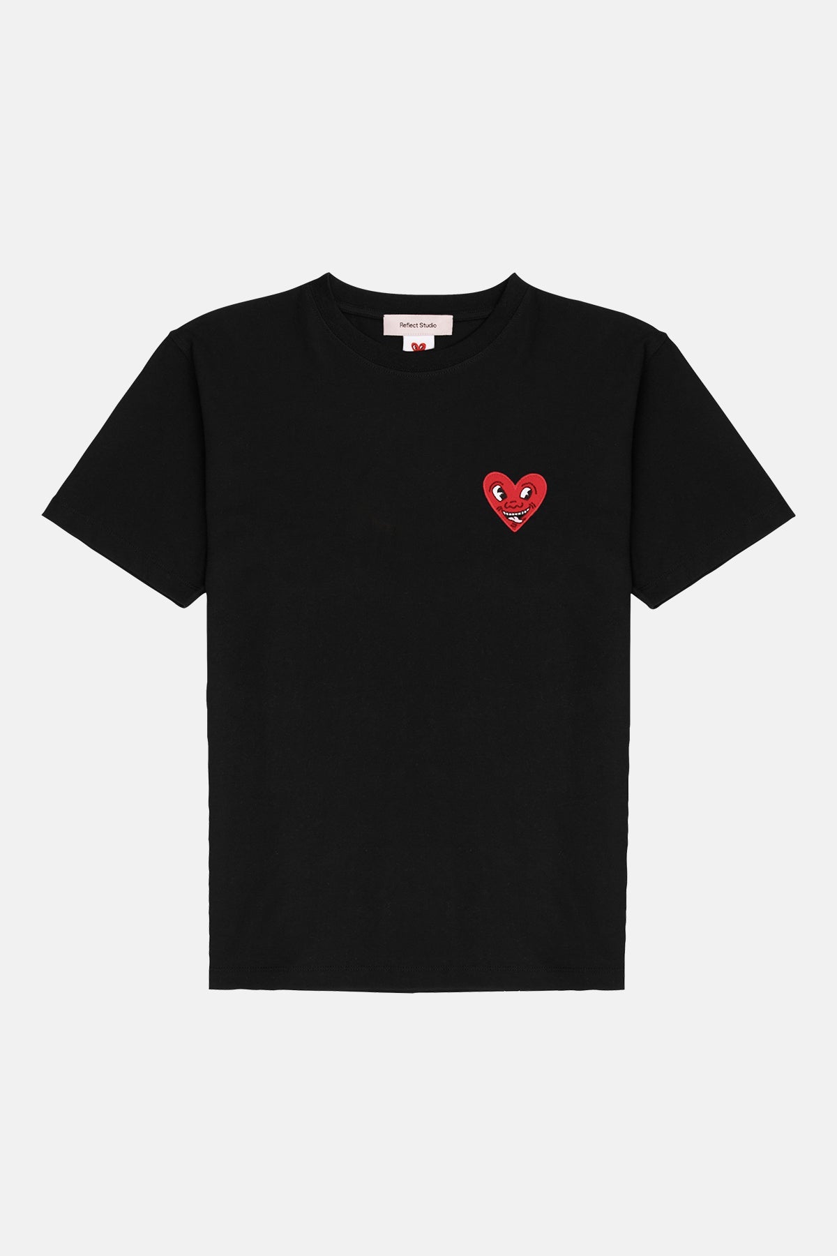 Heart People Oversize Heavy-Weight T-Shirt - Siyah