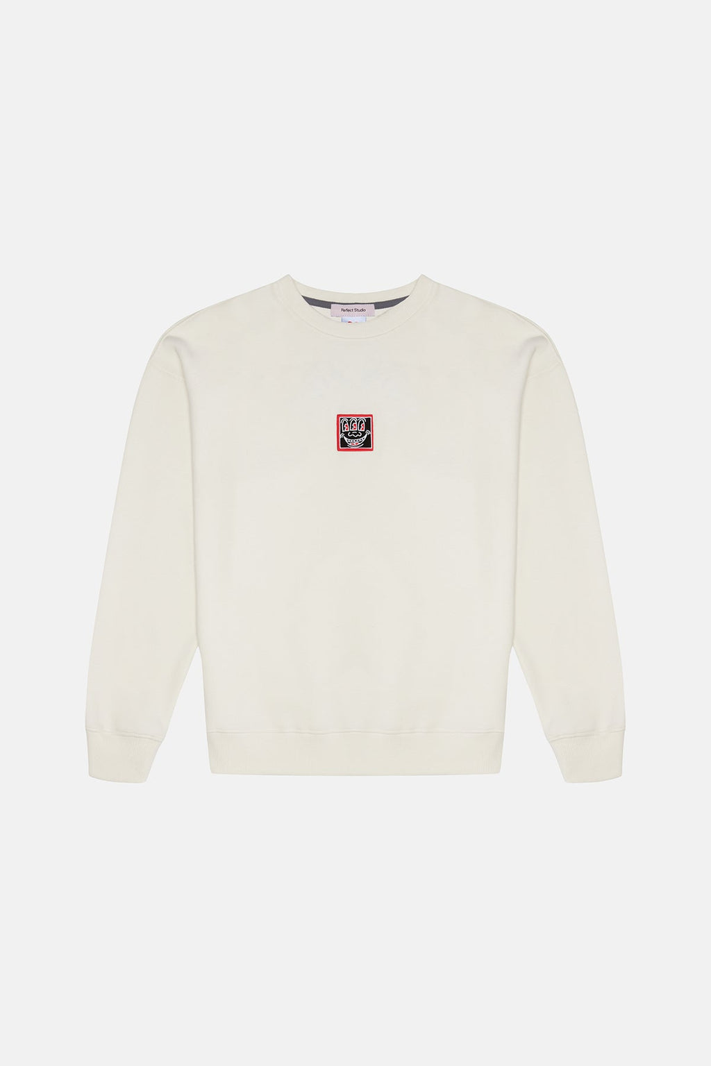 Keith Haring Smile SuperSoft  Sweatshirt - Ekru