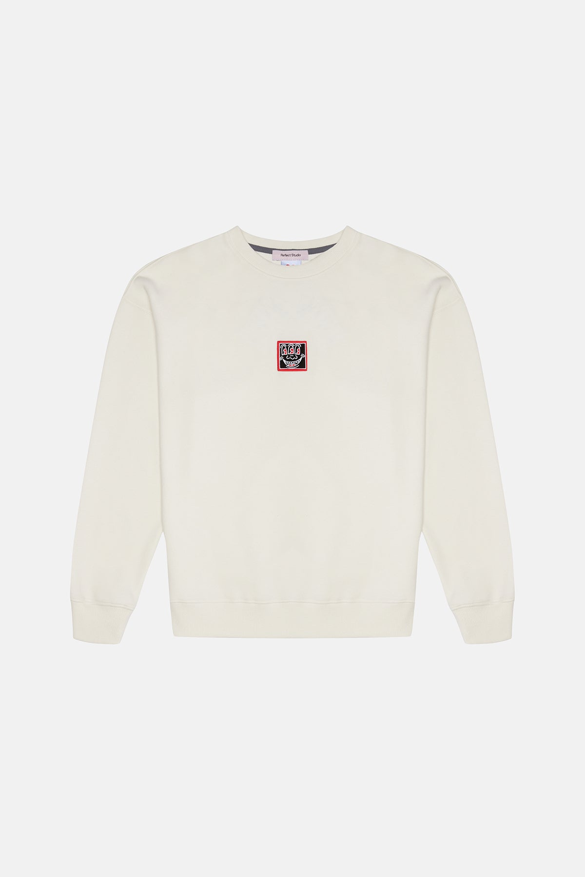 Keith Haring Smile SuperSoft  Sweatshirt - Ekru