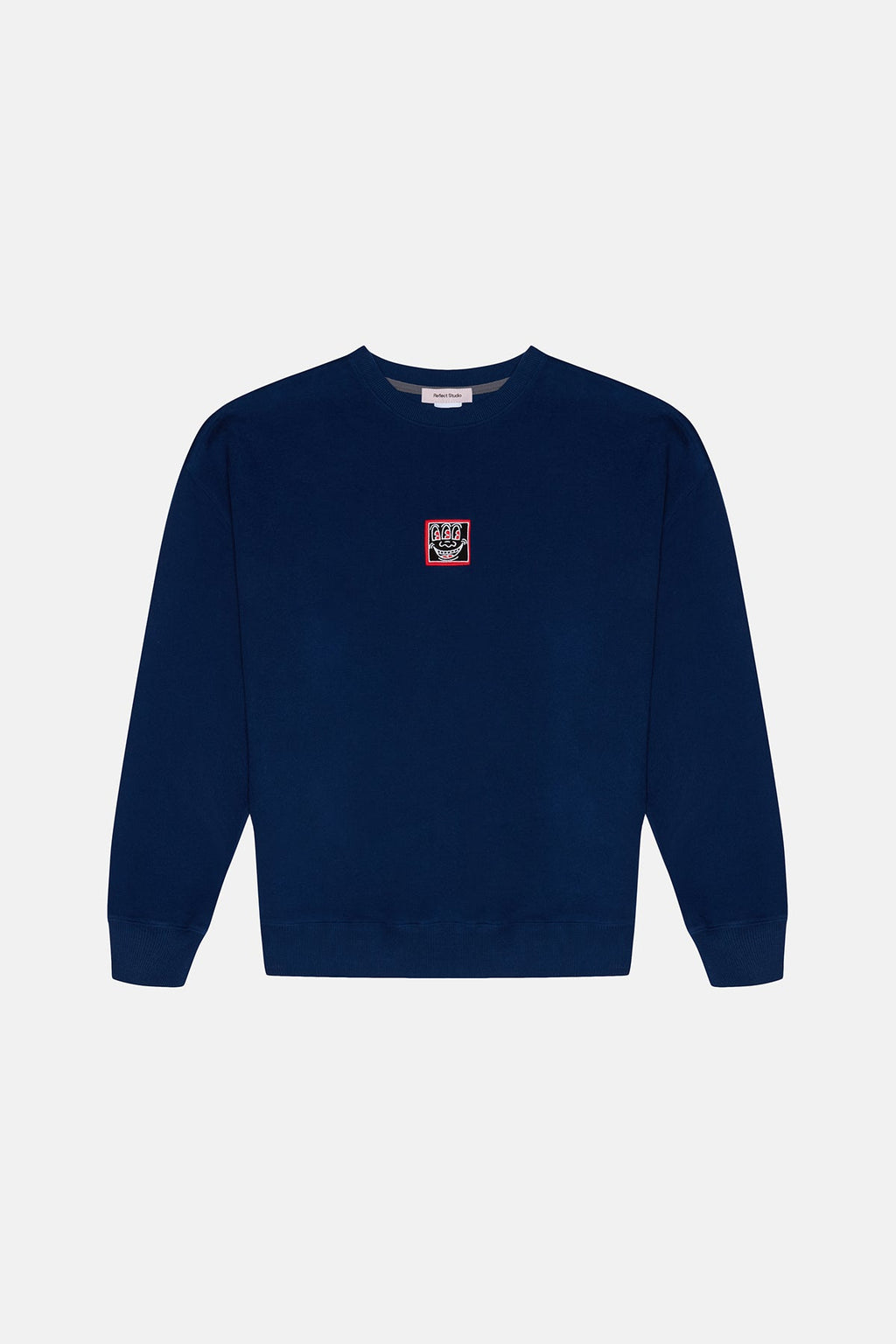 Keith Haring Smile SuperSoft  Sweatshirt - Lacivert