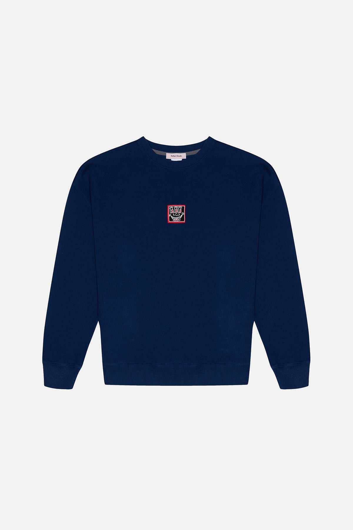 Keith Haring Smile SuperSoft  Sweatshirt - Lacivert