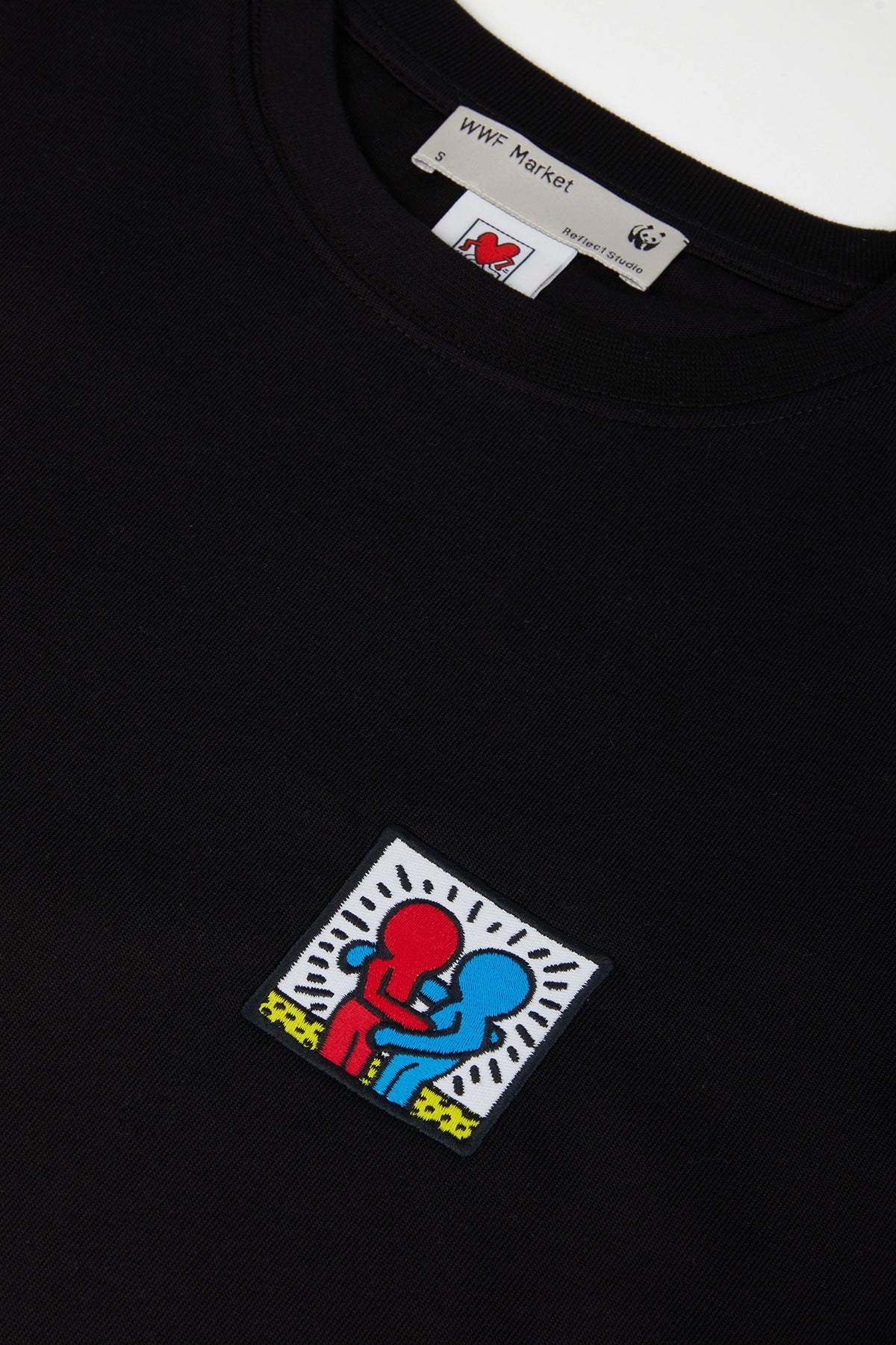 Keith Haring Heavy-Weight T-Shirt - Siyah