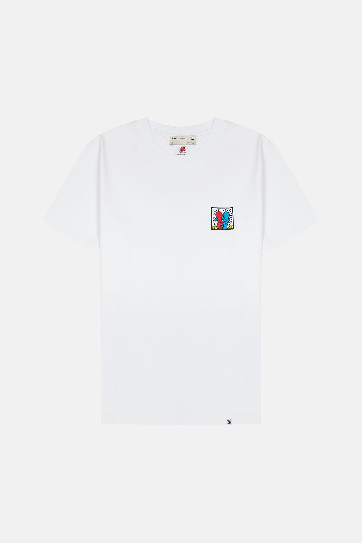 Keith Haring Heavy-Weight T-Shirt - Beyaz