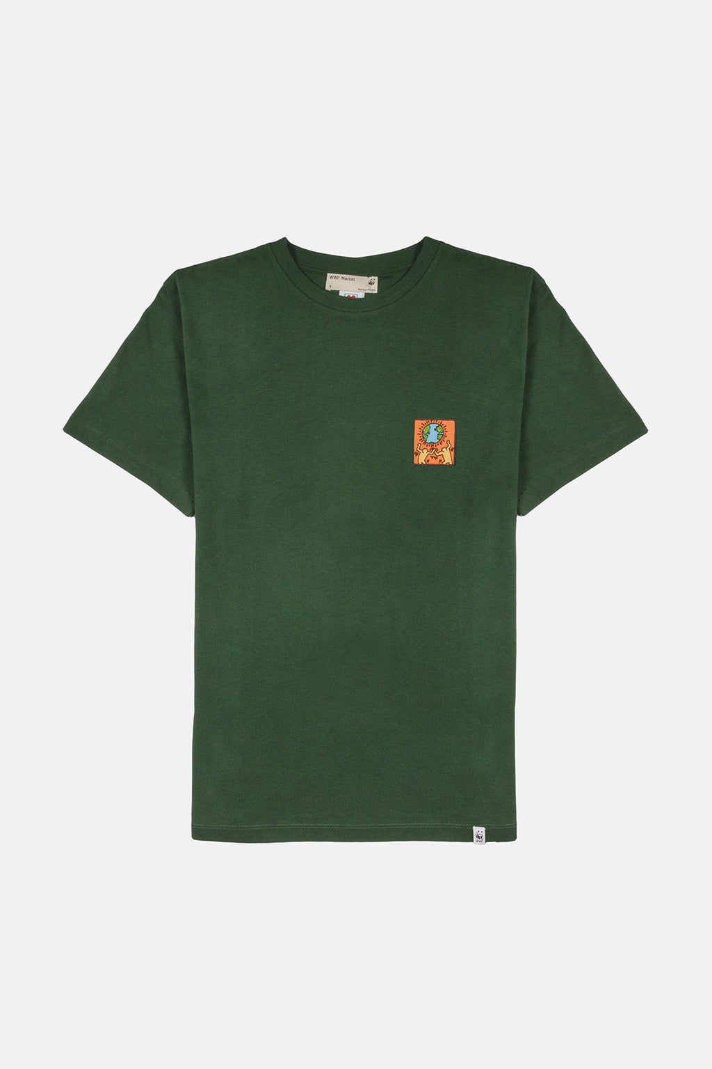 Keith Haring Light-Weight T-Shirt - Yeşil