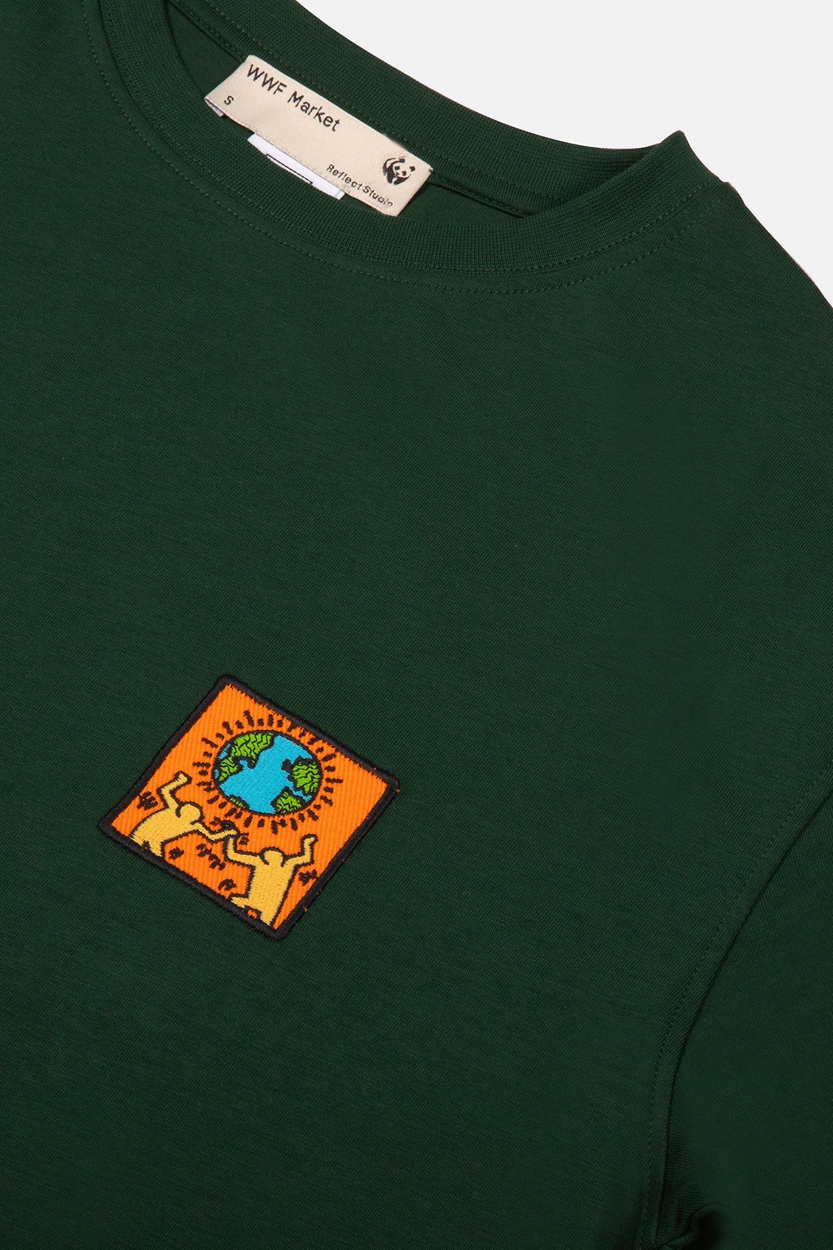 Keith Haring Light-Weight T-Shirt - Yeşil