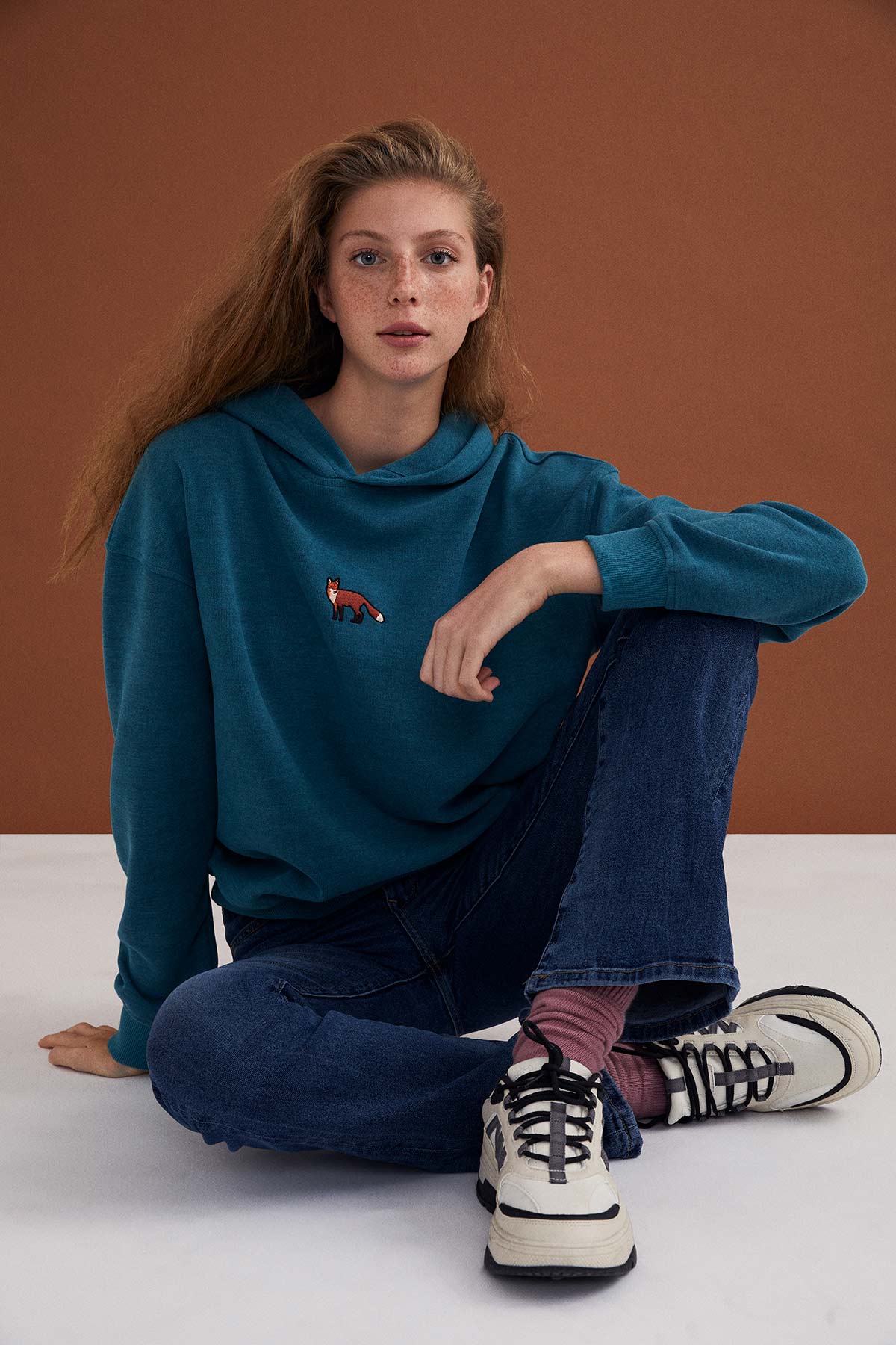 Kızıl Tilki SuperSoft Hoodie - Turkuaz