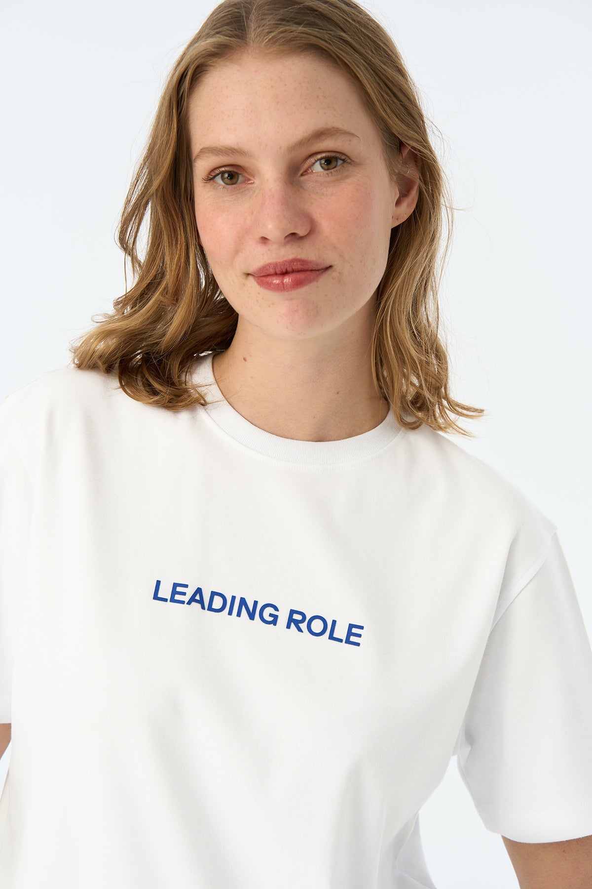 Leading Role Premium T-shirt - Beyaz