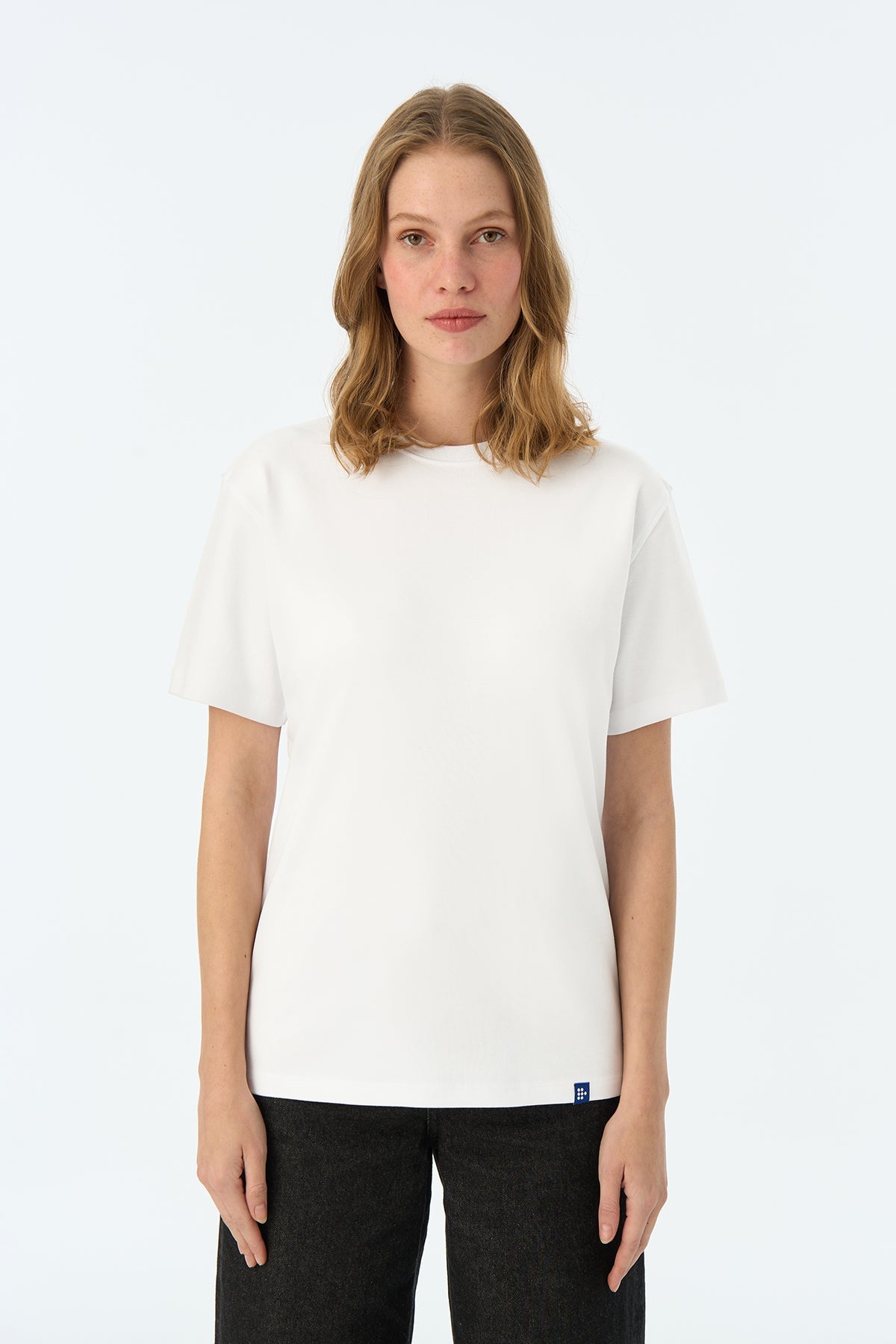 Blurred Dots Premium T-shirt - Beyaz