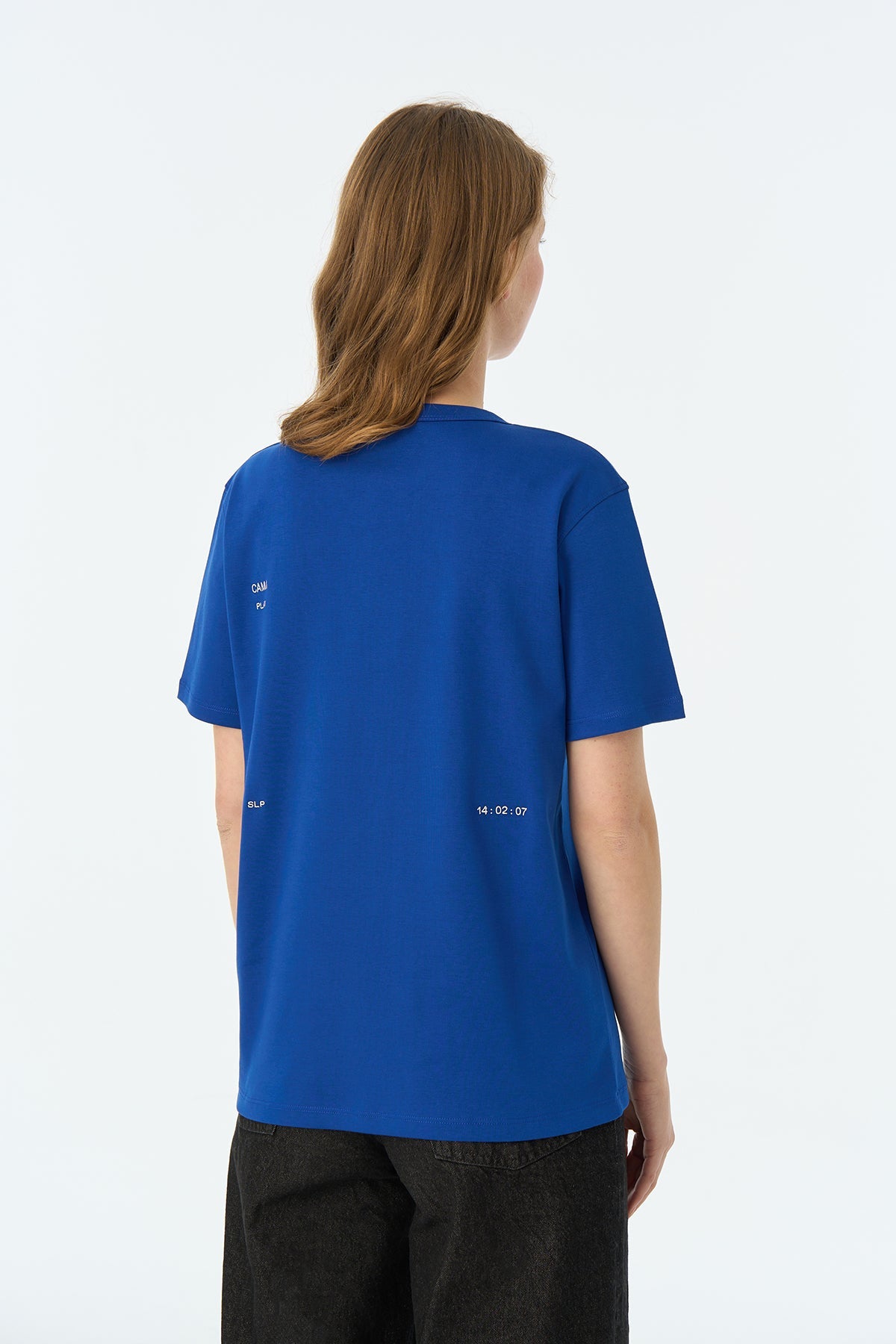 Founding Date Premium T-shirt - Saks Mavi