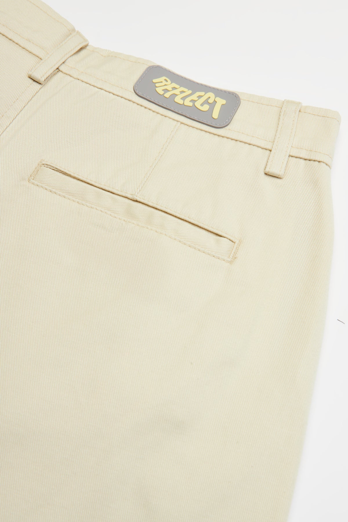 Logo Tag Painter Pants - Bone White