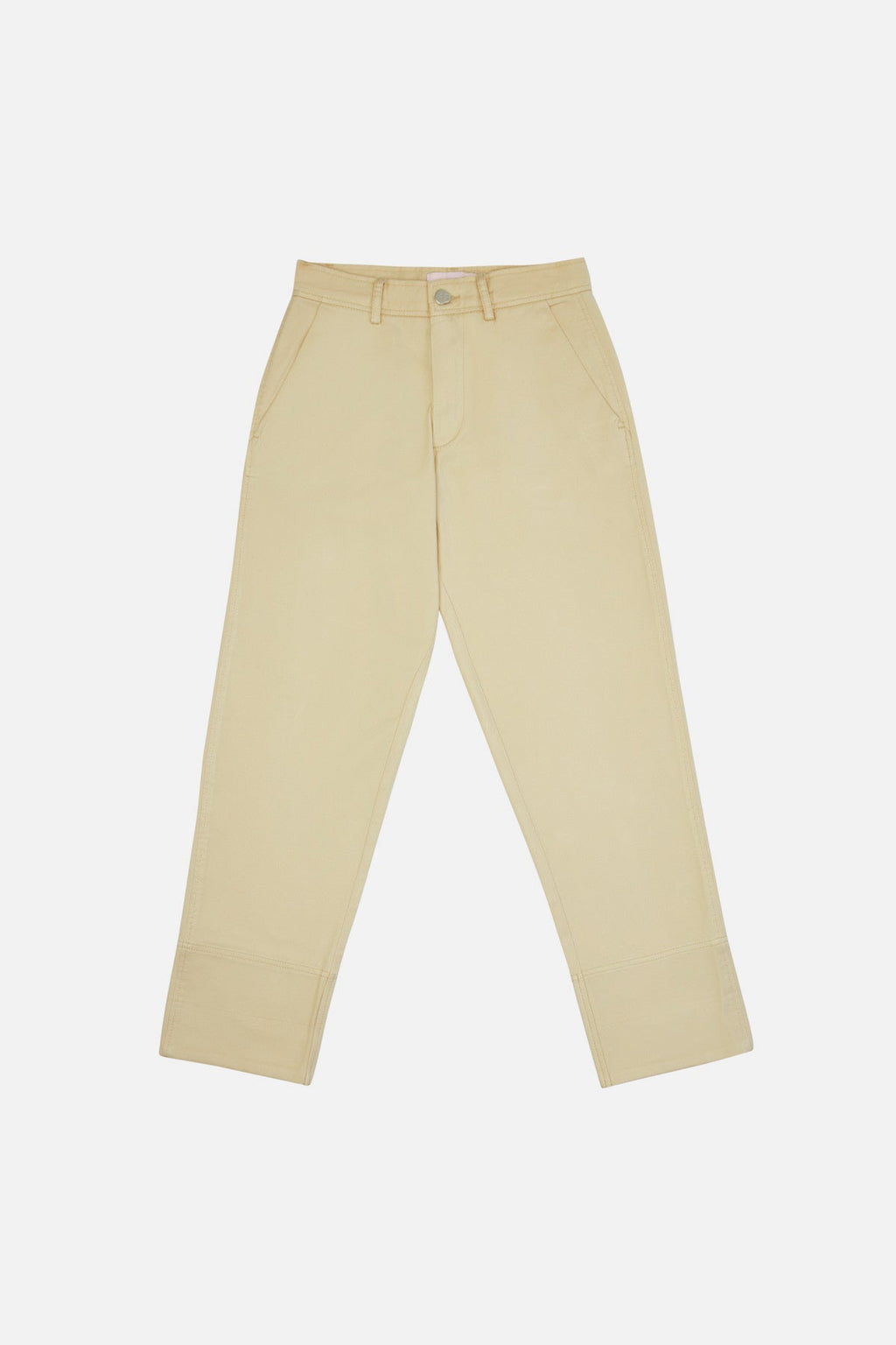 Logo Tag Painter Pants - Abby Stone