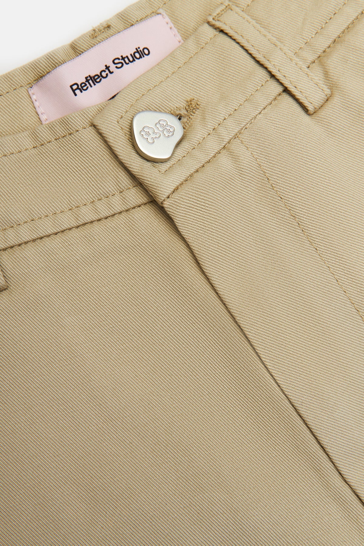 Logo Tag Painter Pants - Abby Stone