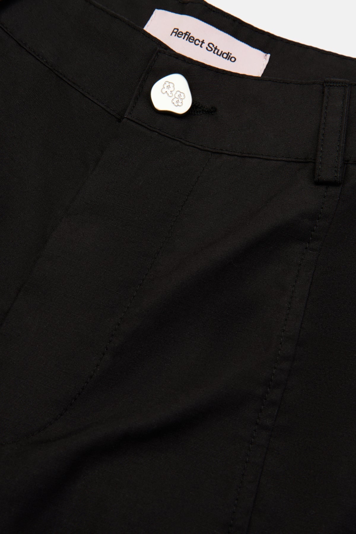 Logo Embroidered Trackpants - Black