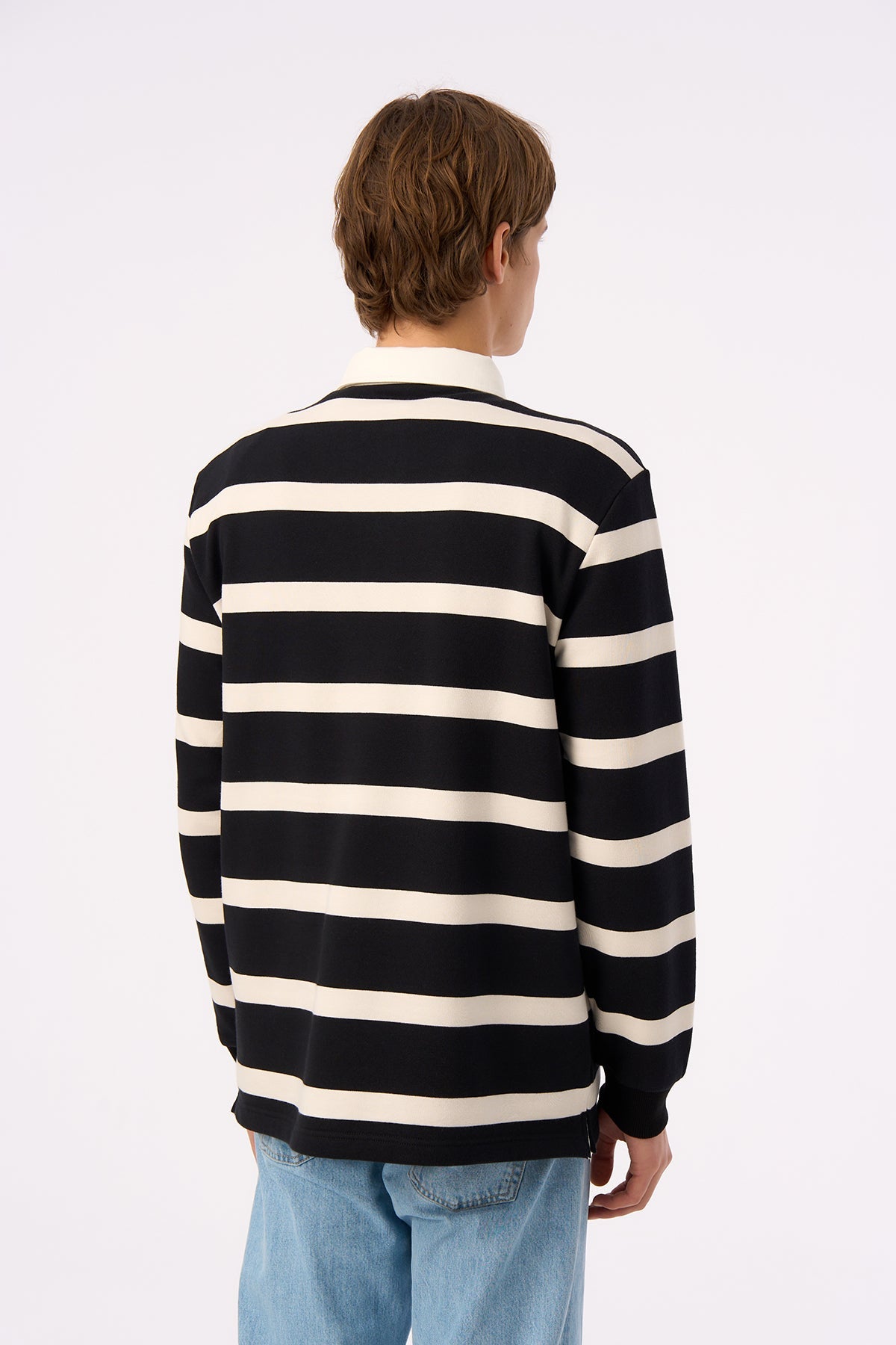 Socrates Sports Club Polo Sweatshirt - Siyah